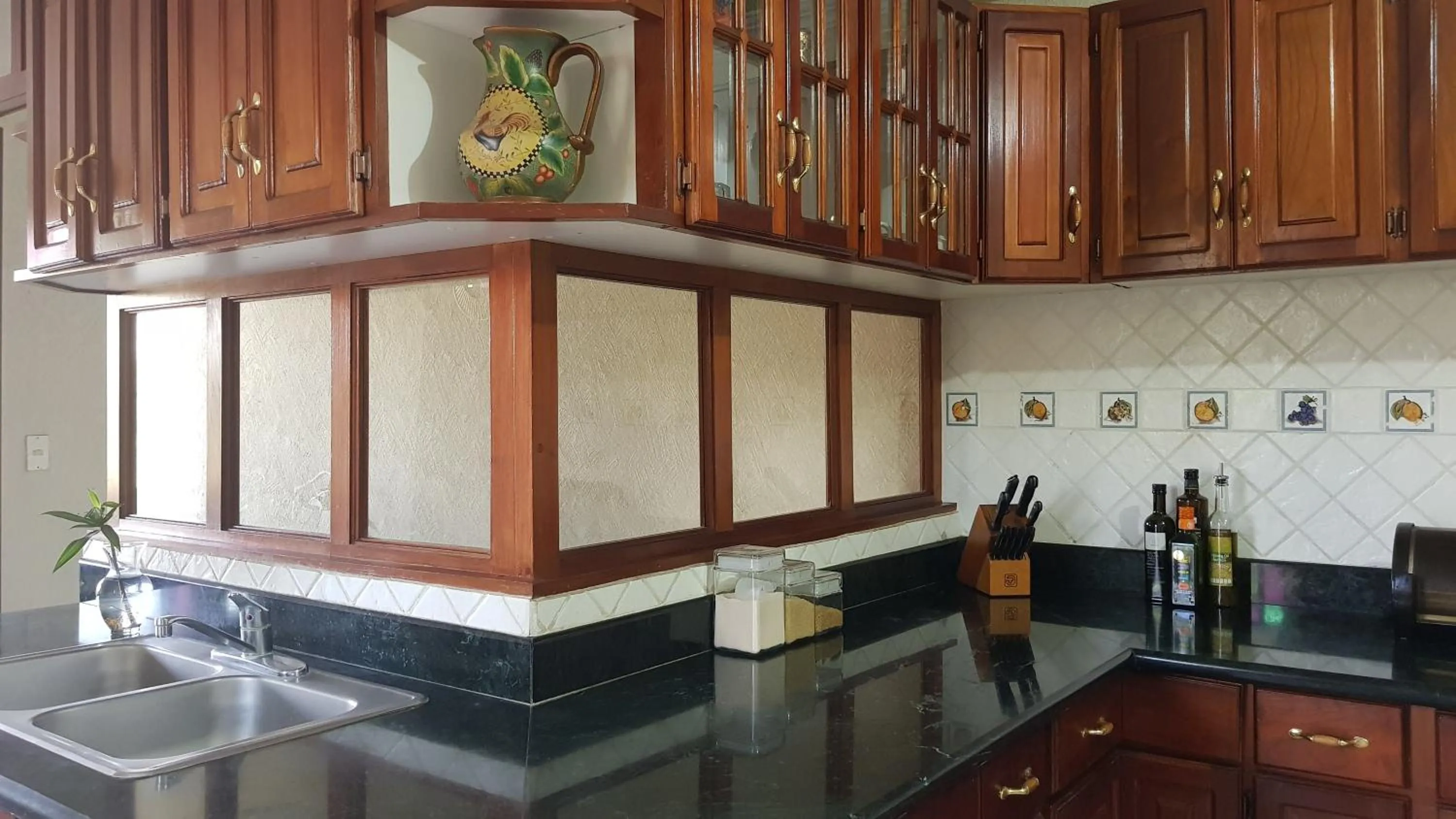 Communal kitchen in Aurora Express