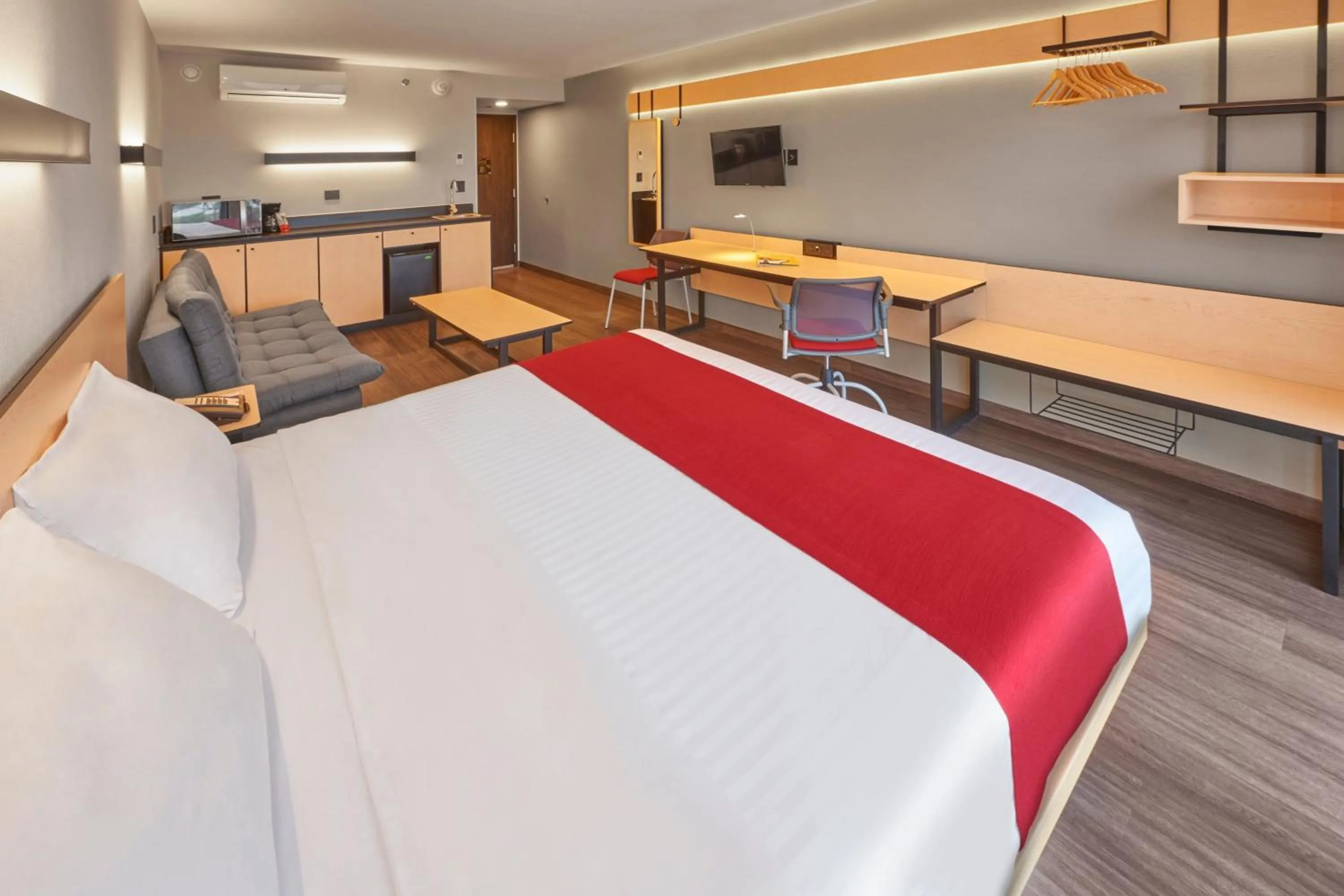 Bedroom, Bed in City Express by Marriott Lagos de Moreno