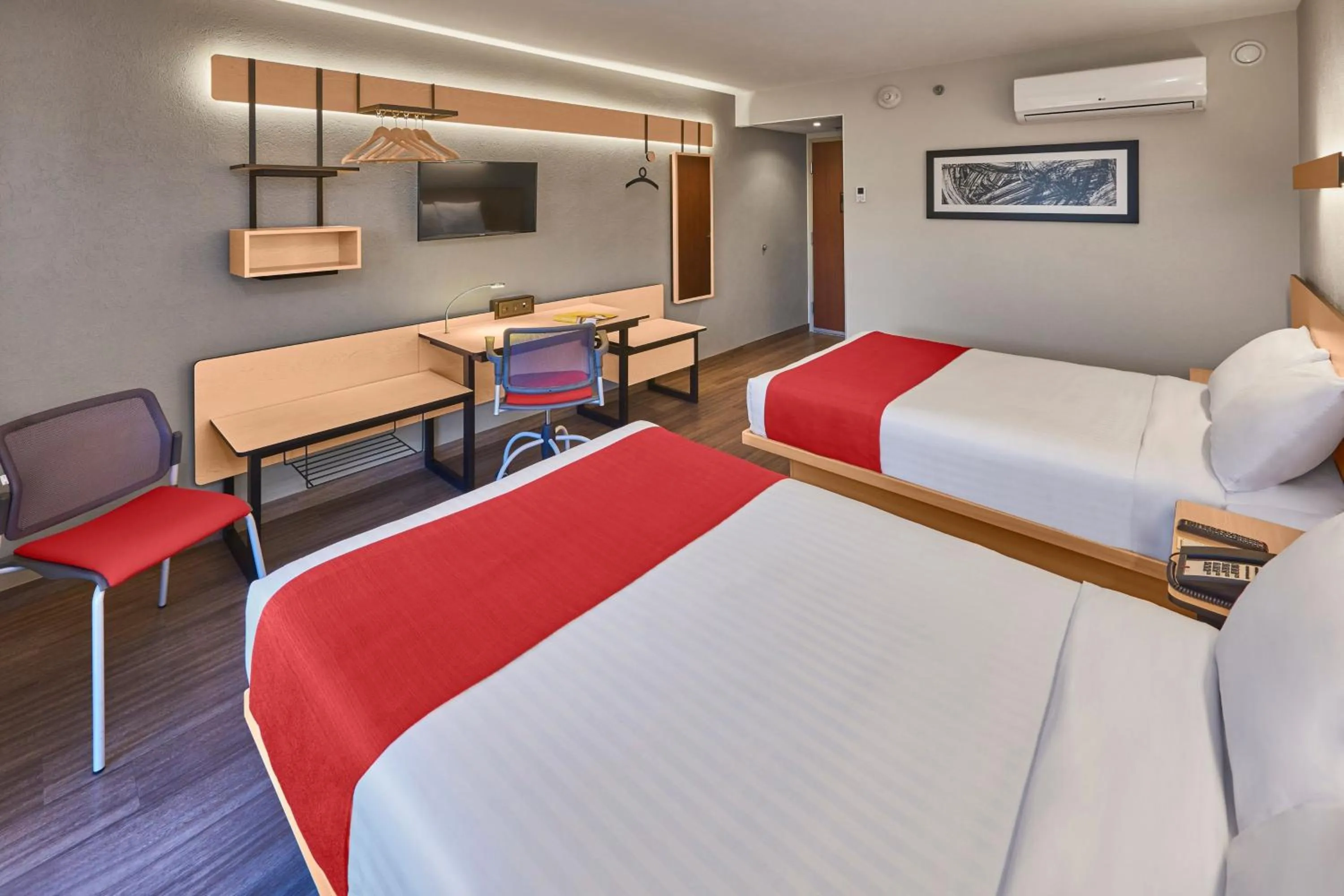 Bedroom, Bed in City Express by Marriott Lagos de Moreno