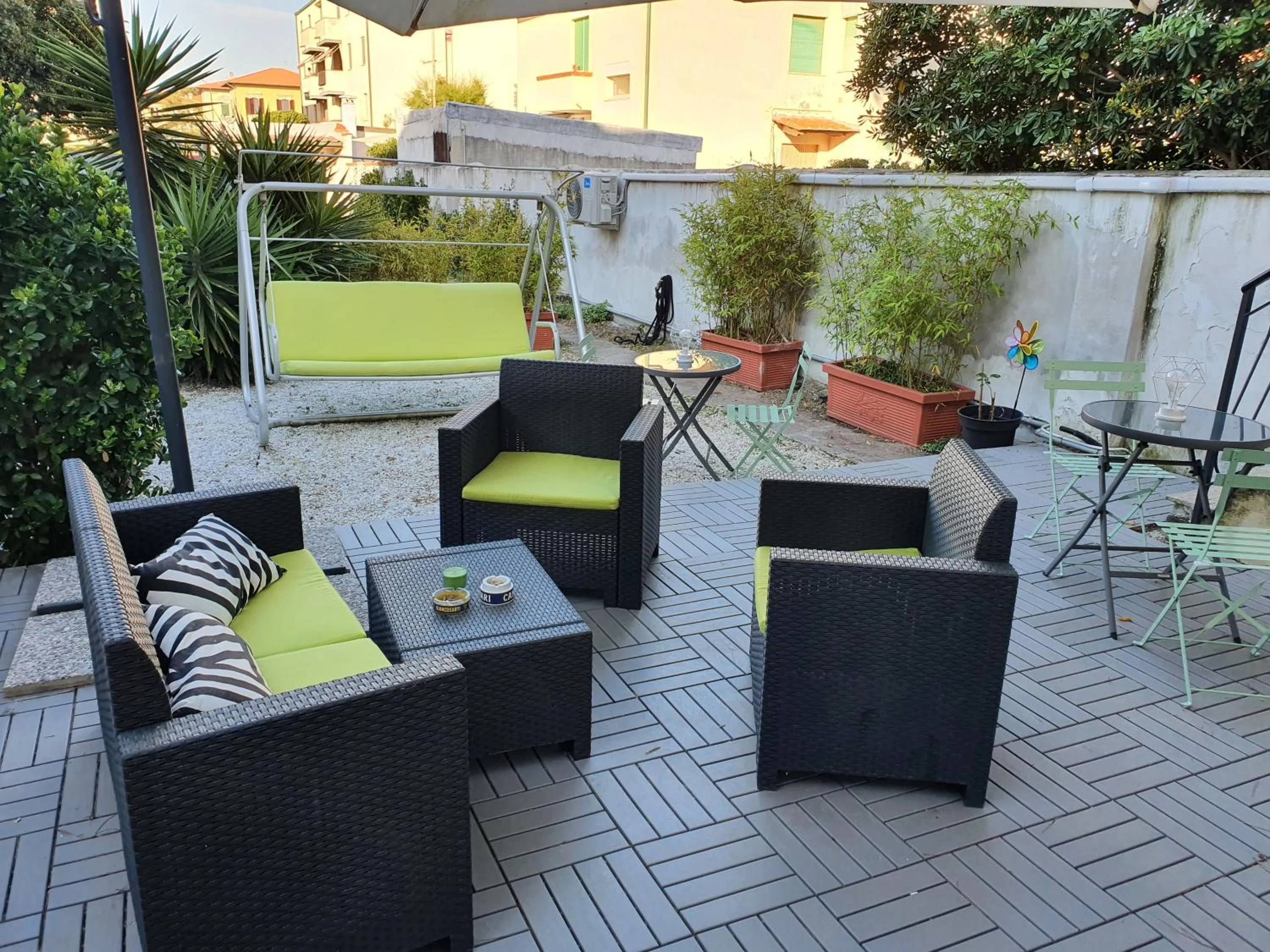 Patio in Annemarie B&B