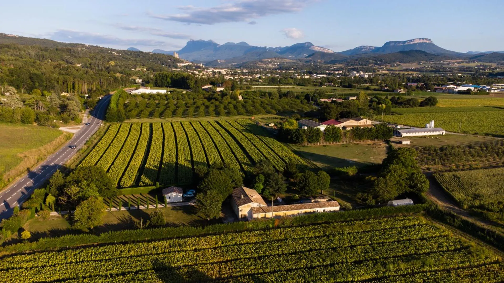 Bird's eye view in Mas de Chaufondes