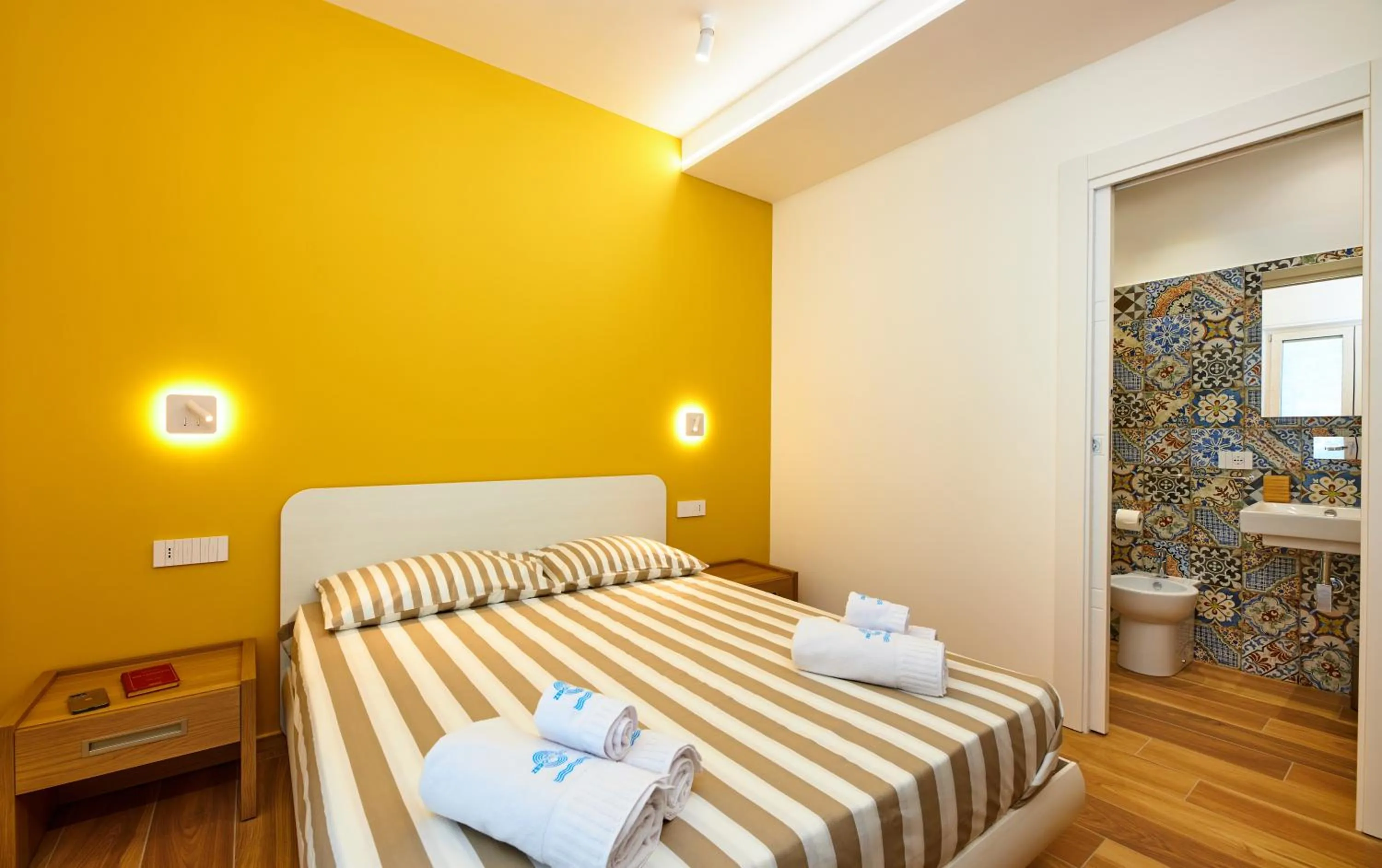 Photo of the whole room, Bed in ZEROPENSIERI B&B