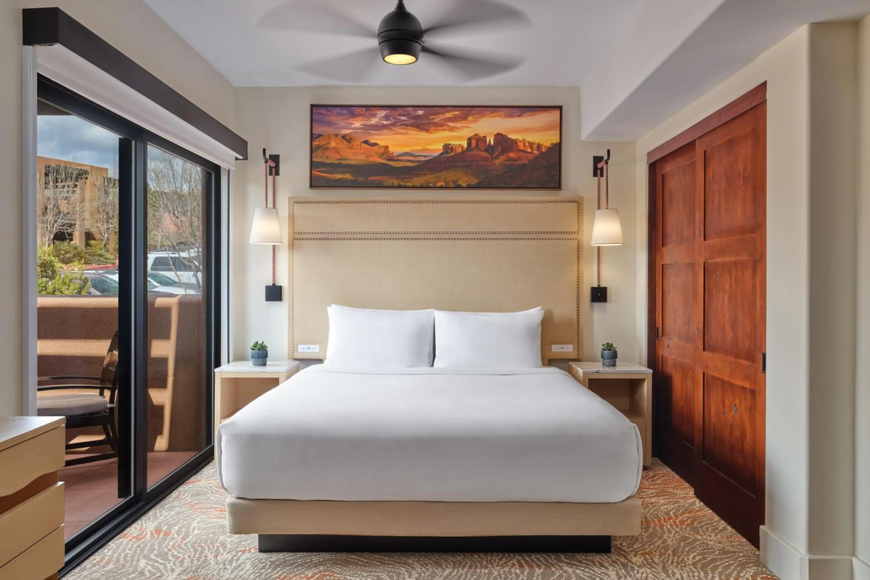 Bed in Hyatt Vacation Club at Pinon Pointe, Sedona