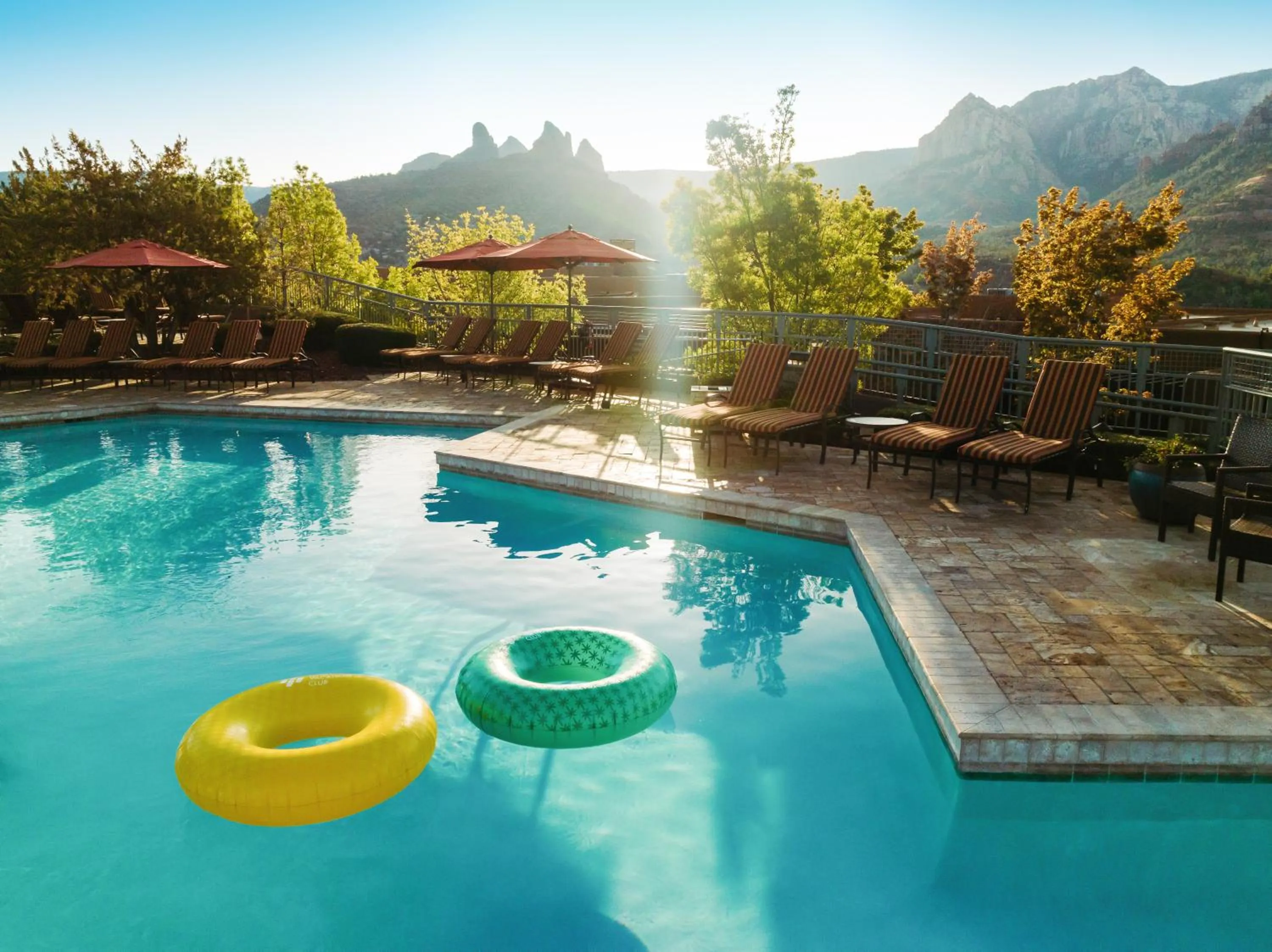 Swimming pool in Hyatt Vacation Club at Pinon Pointe, Sedona
