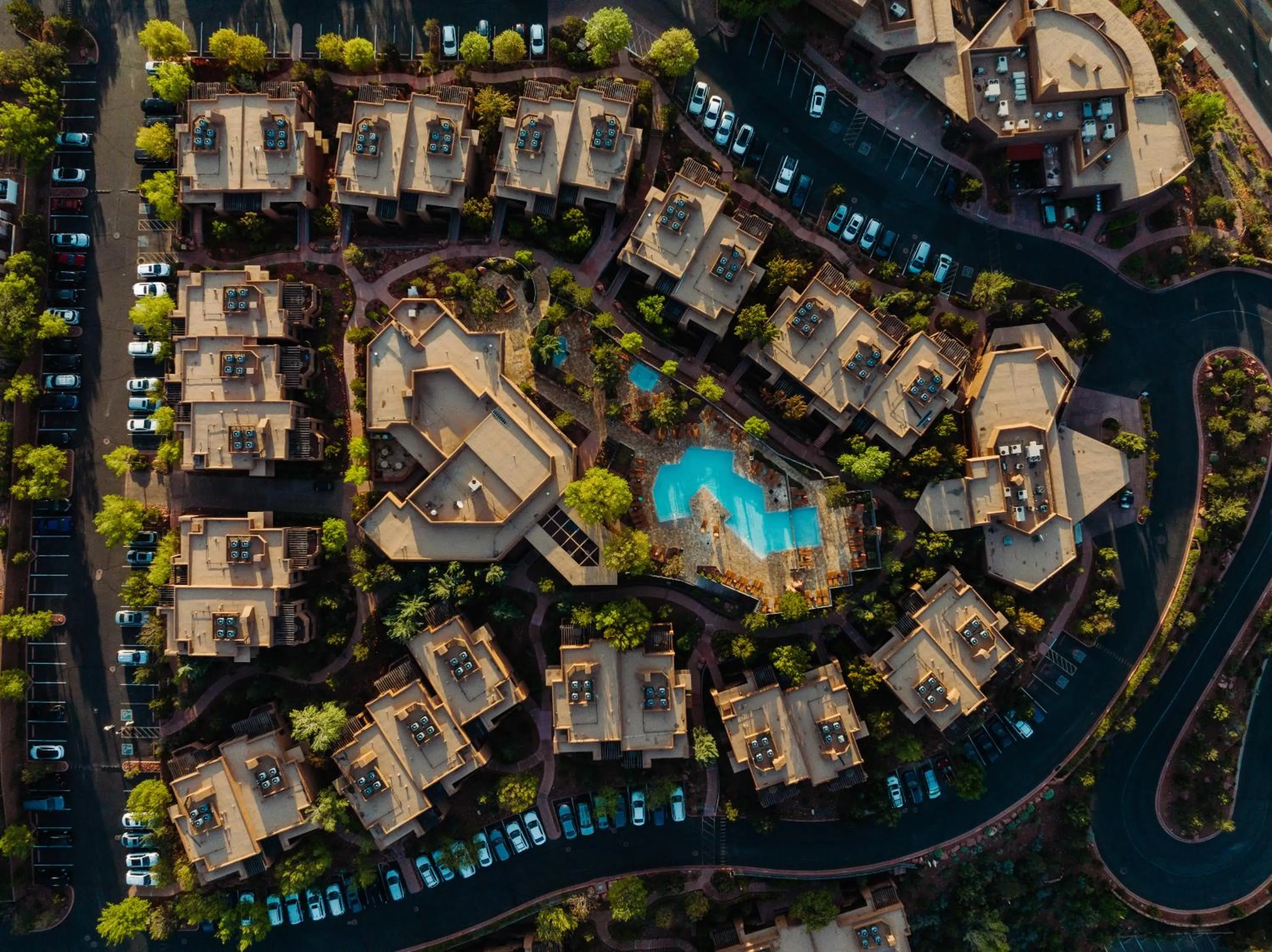 Bird's eye view in Hyatt Vacation Club at Pinon Pointe, Sedona