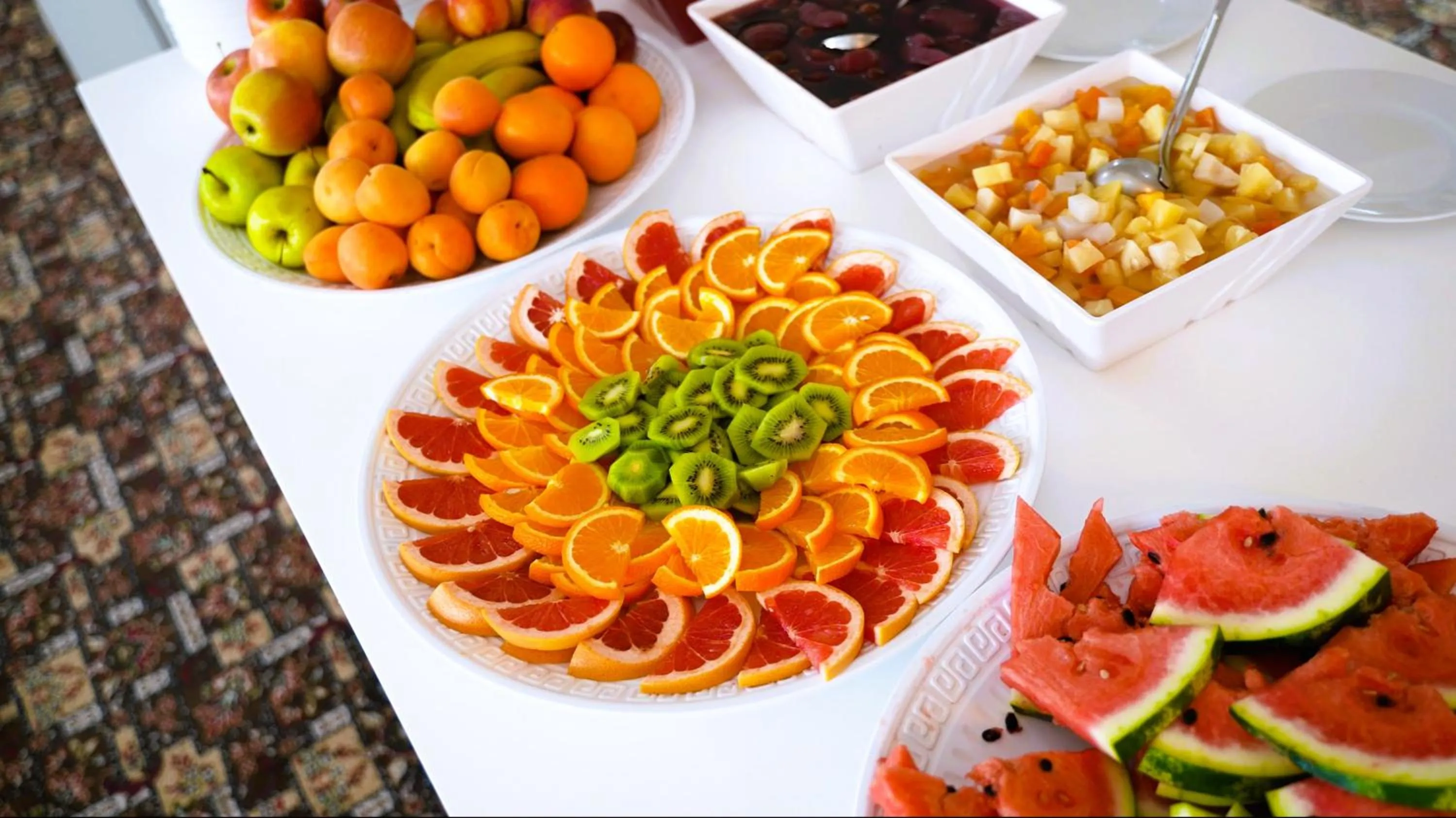 Buffet breakfast in Grand Hotel Caraiman