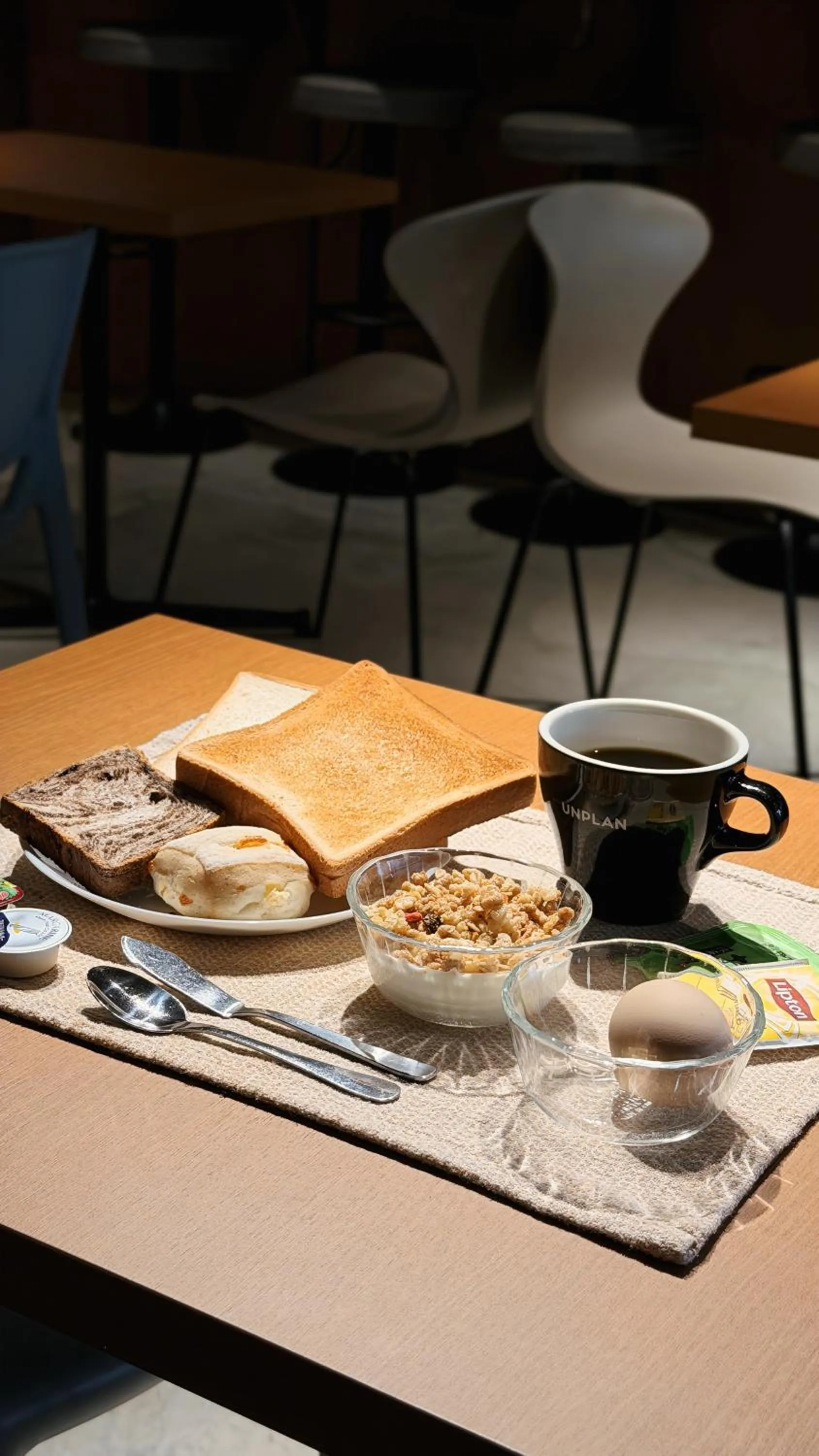 Breakfast in UNPLAN Fukuoka