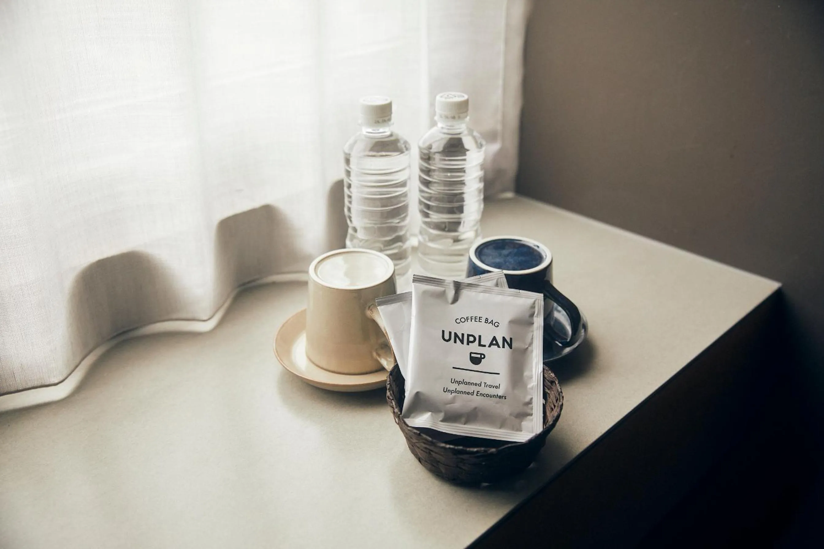 Coffee/tea facilities in UNPLAN Fukuoka