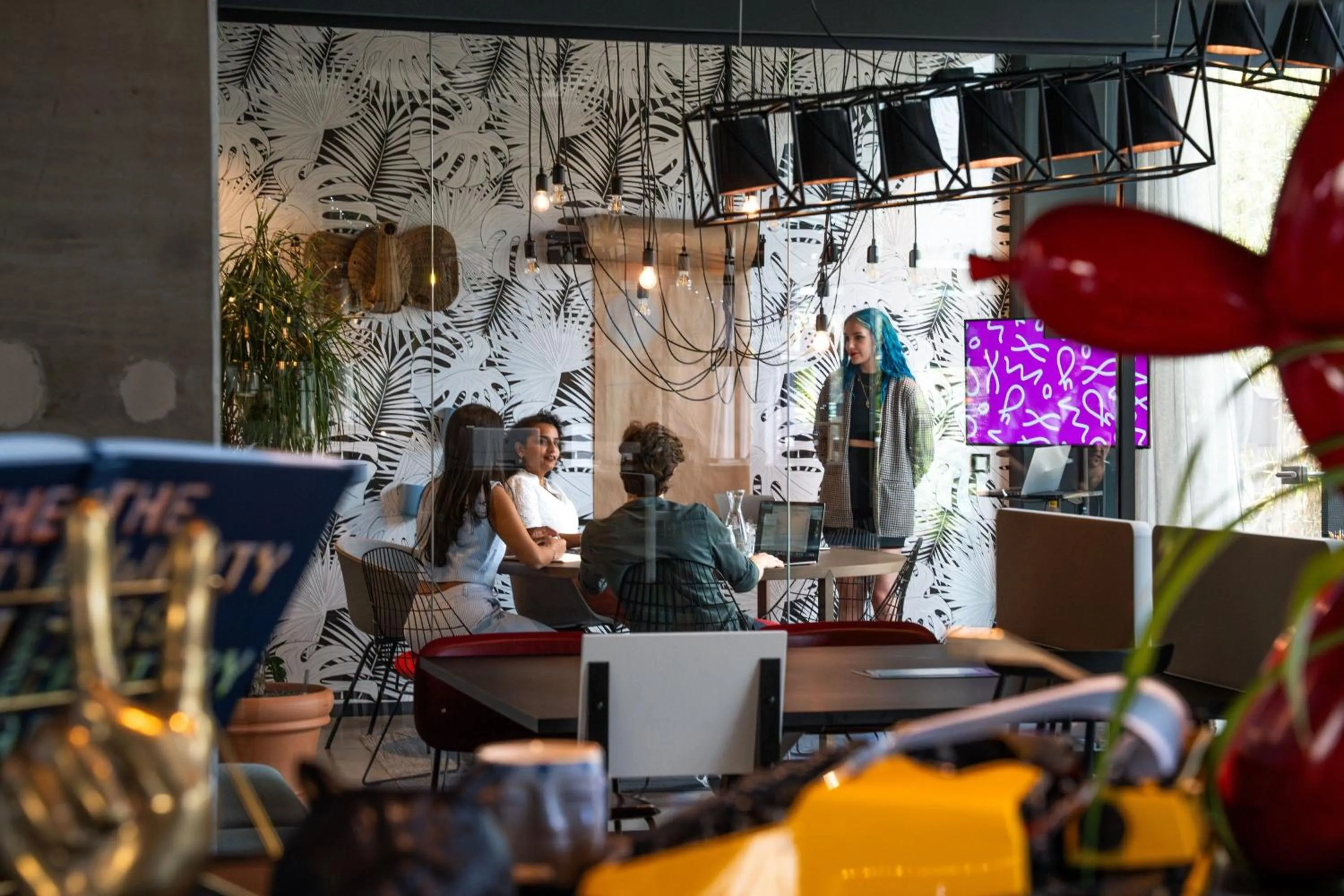 Meeting/conference room in Moxy Utrecht