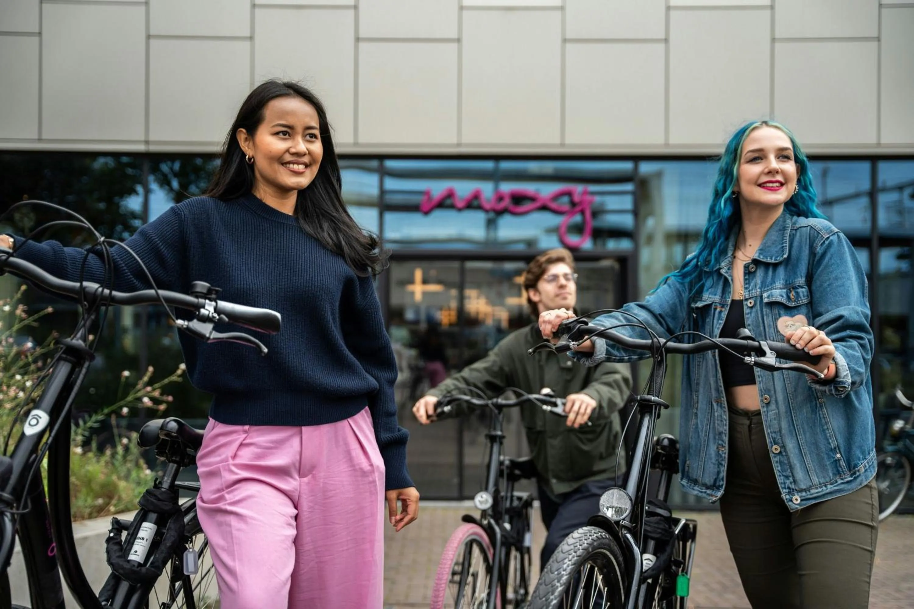 View (from property/room) in Moxy Utrecht