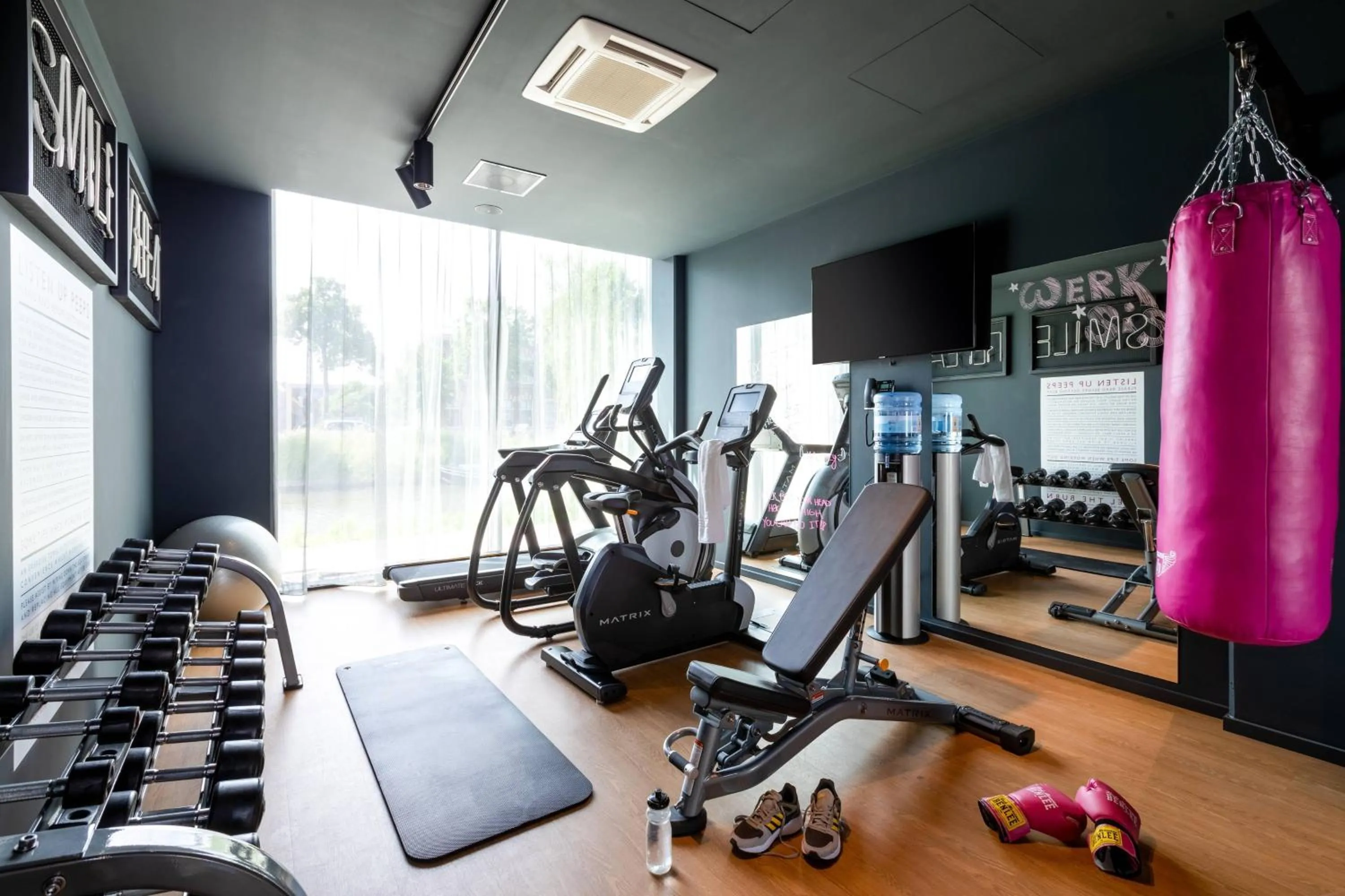 Fitness centre/facilities in Moxy Utrecht