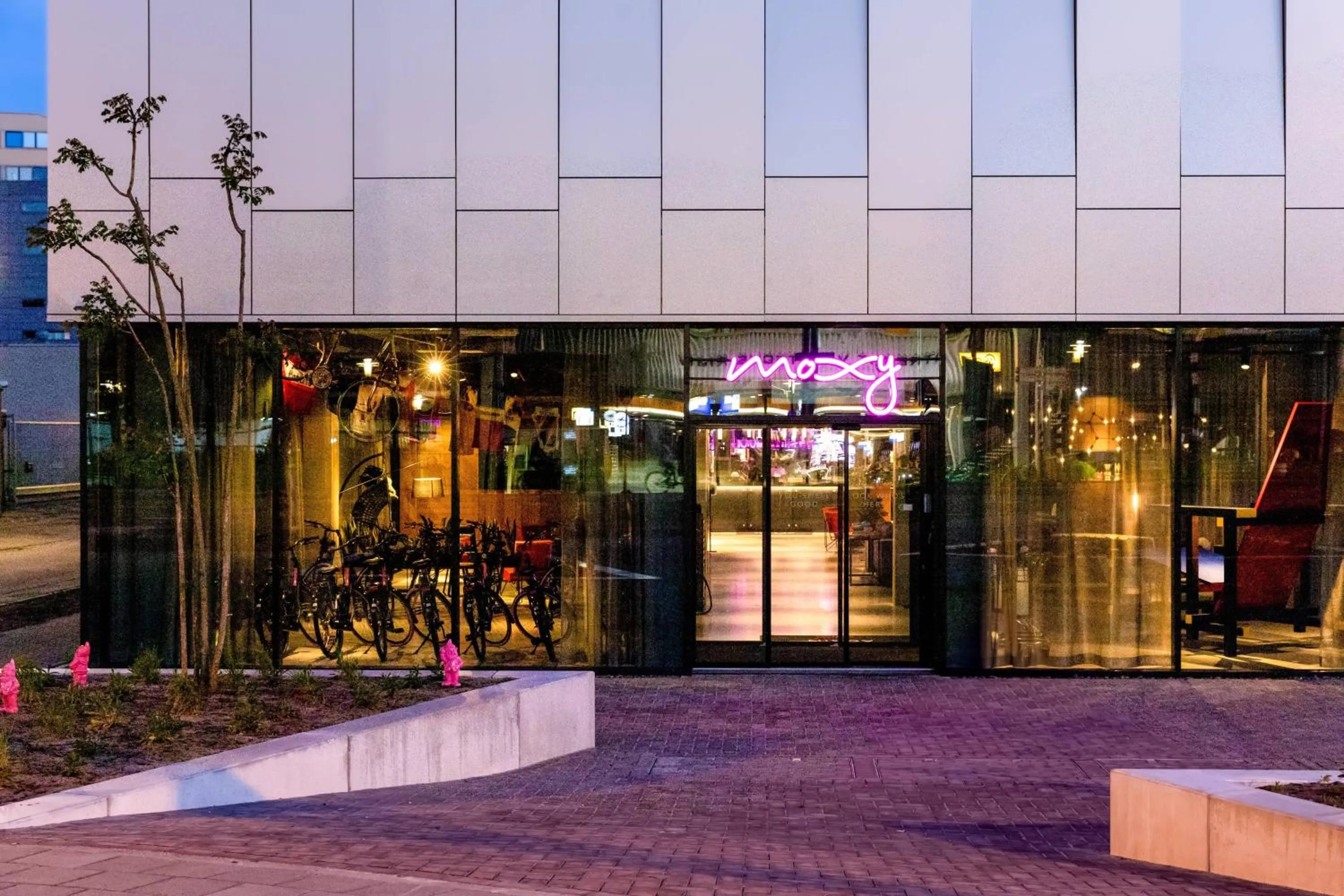 View (from property/room) in Moxy Utrecht