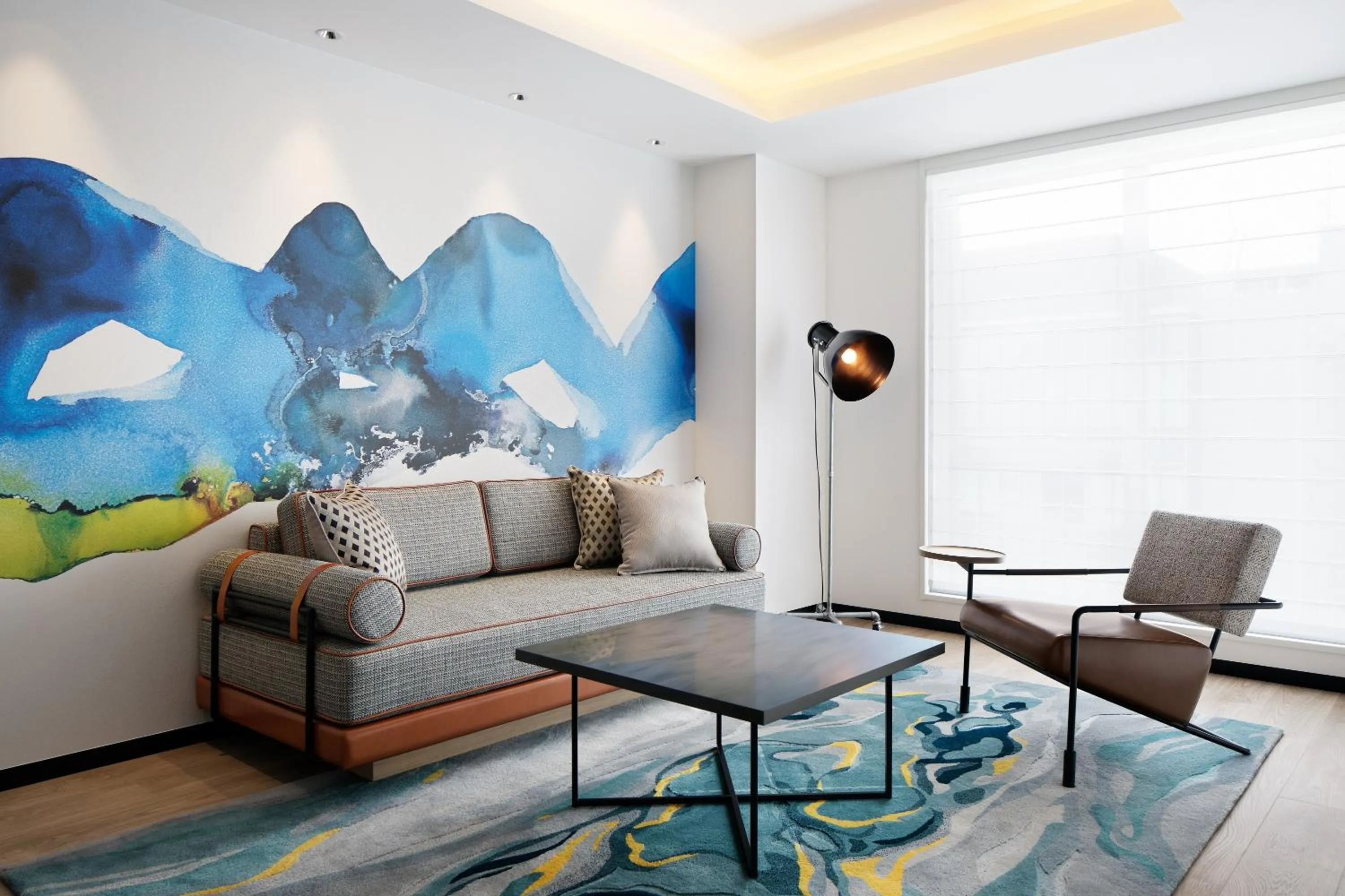 Living room in Aloft Osaka Dojima