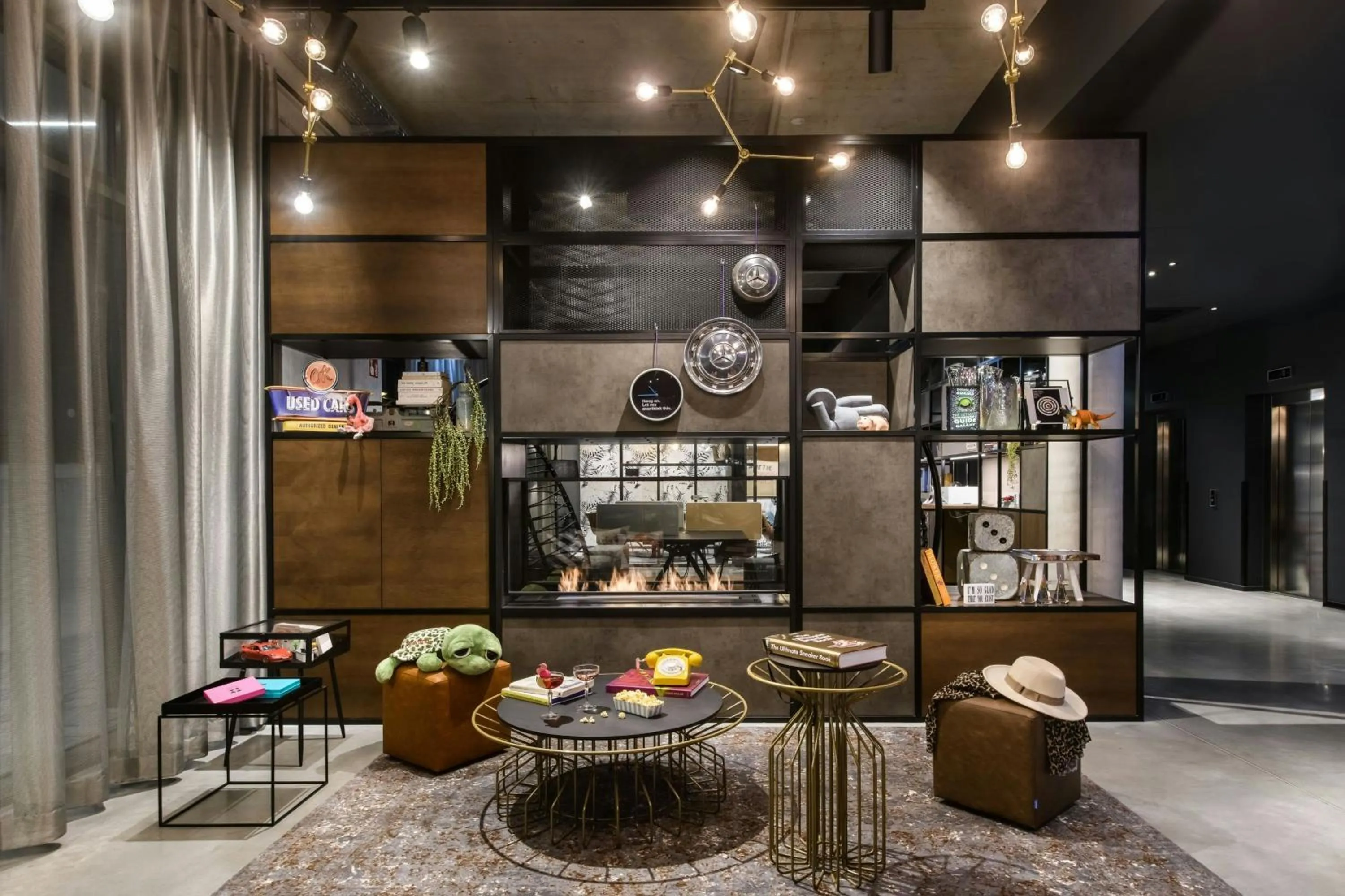 Lobby or reception in Moxy Stuttgart Feuerbach