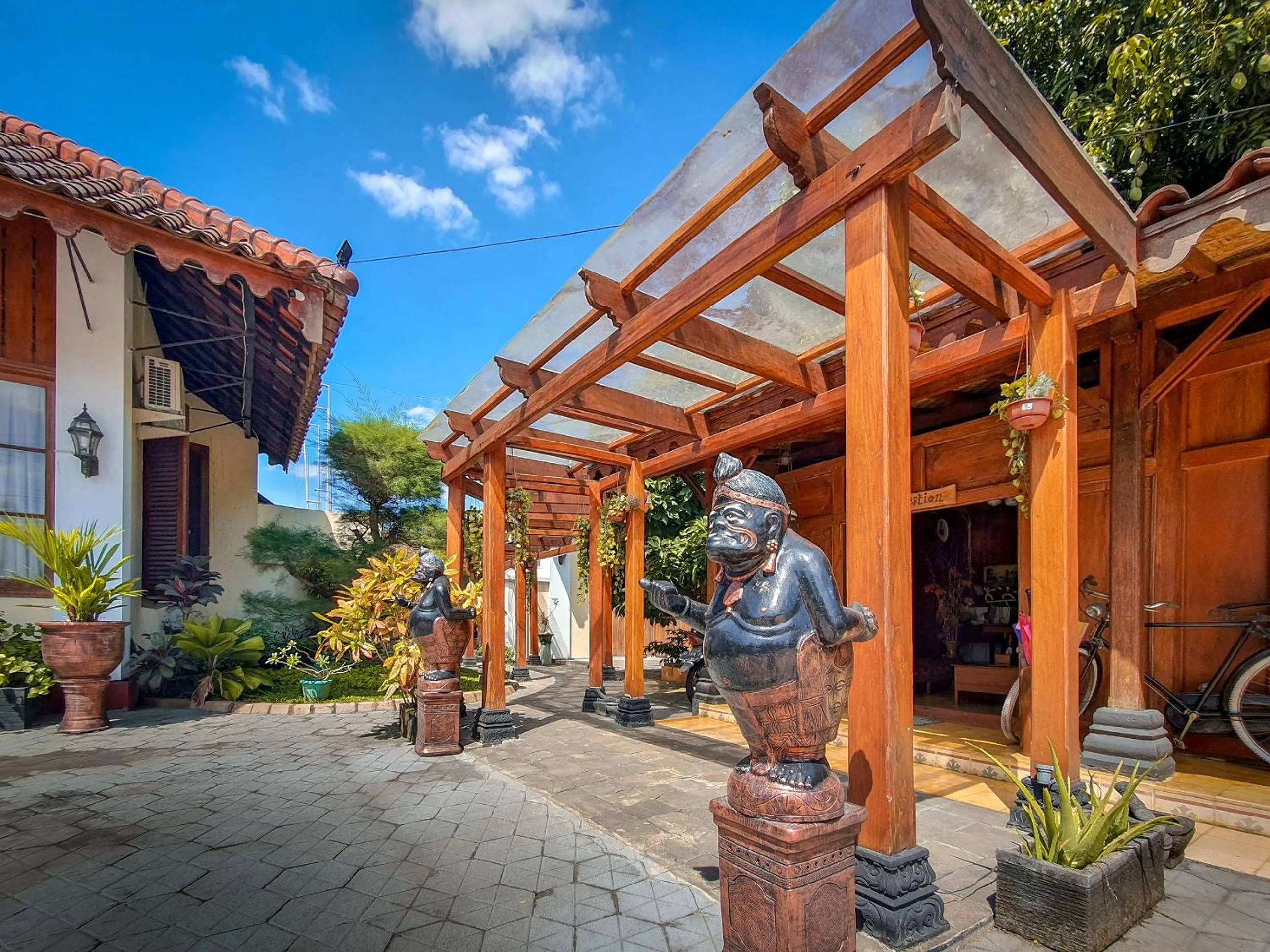 Lobby or reception in Dem Ayem Heritage Guest House
