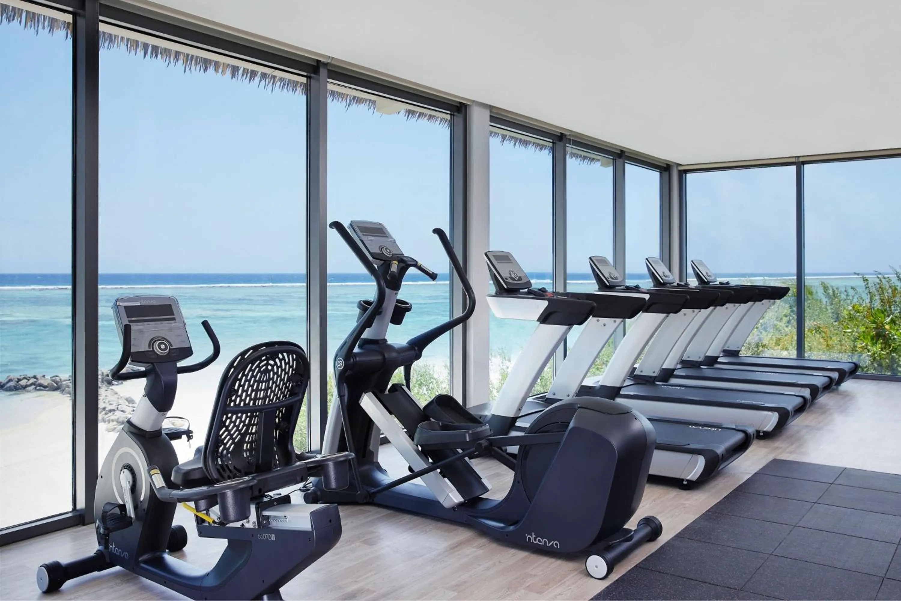 Fitness centre/facilities in Le Meridien Maldives Resort & Spa