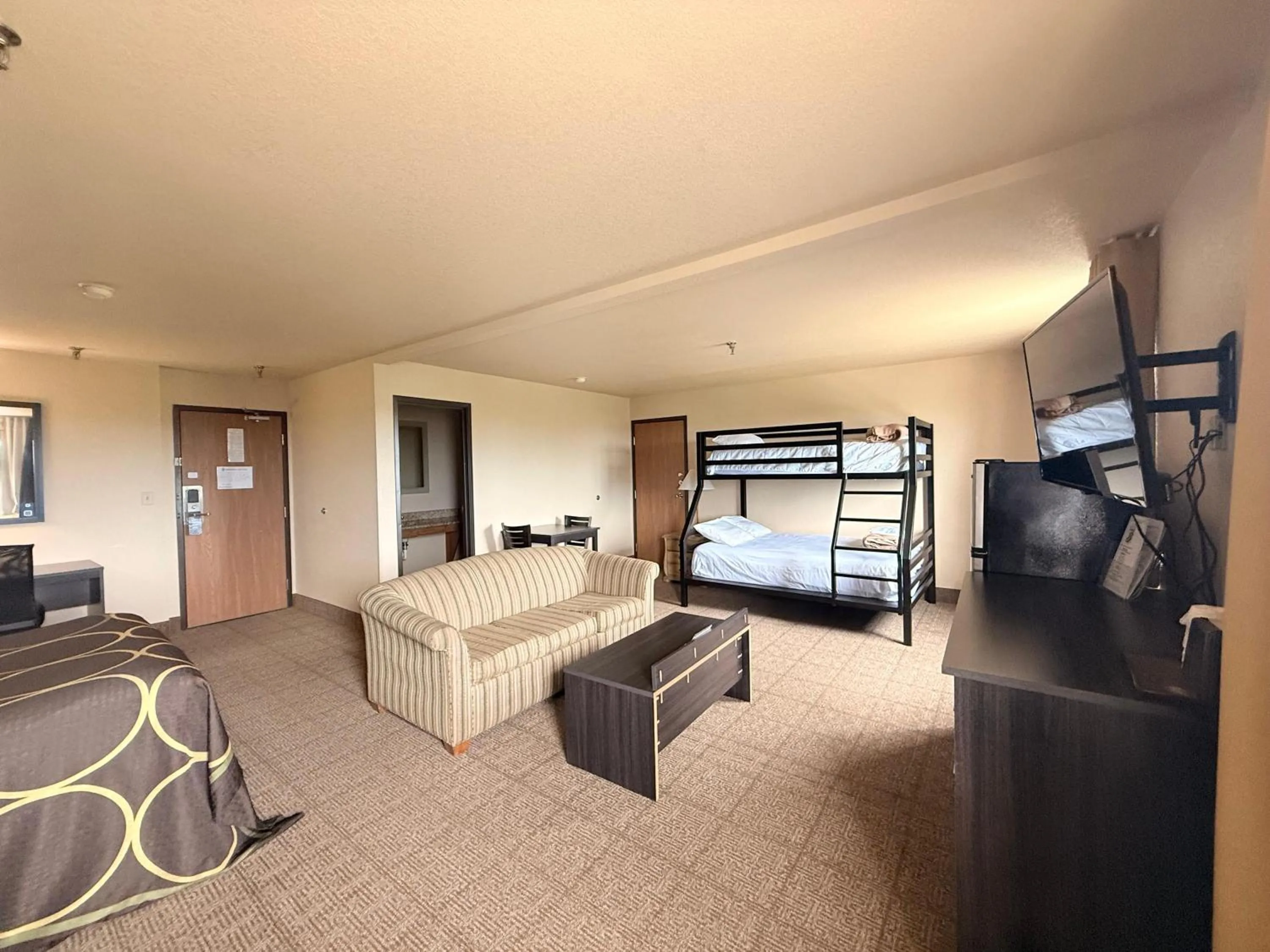 Bed in Super 8 by Wyndham Macon