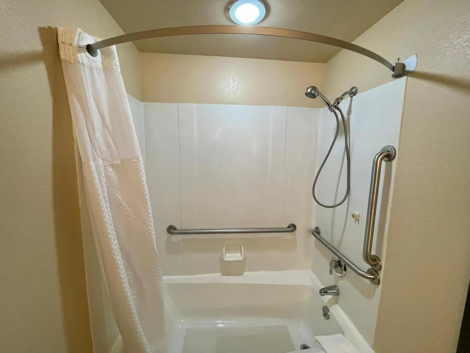 Bathroom in Super 8 by Wyndham Macon