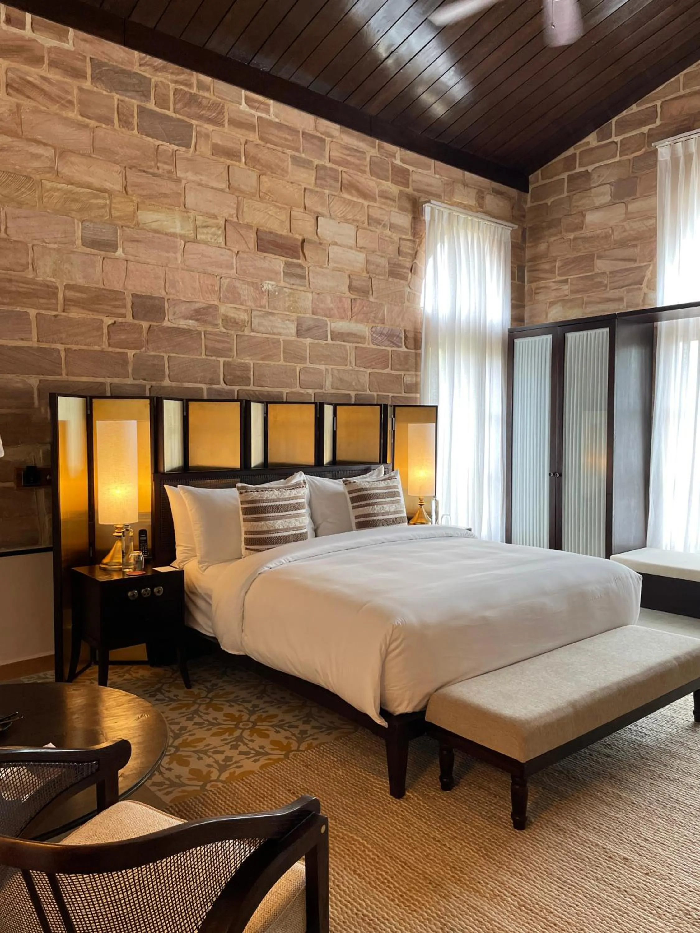 Bedroom, Bed in The Postcard Gir Wildlife Sanctuary