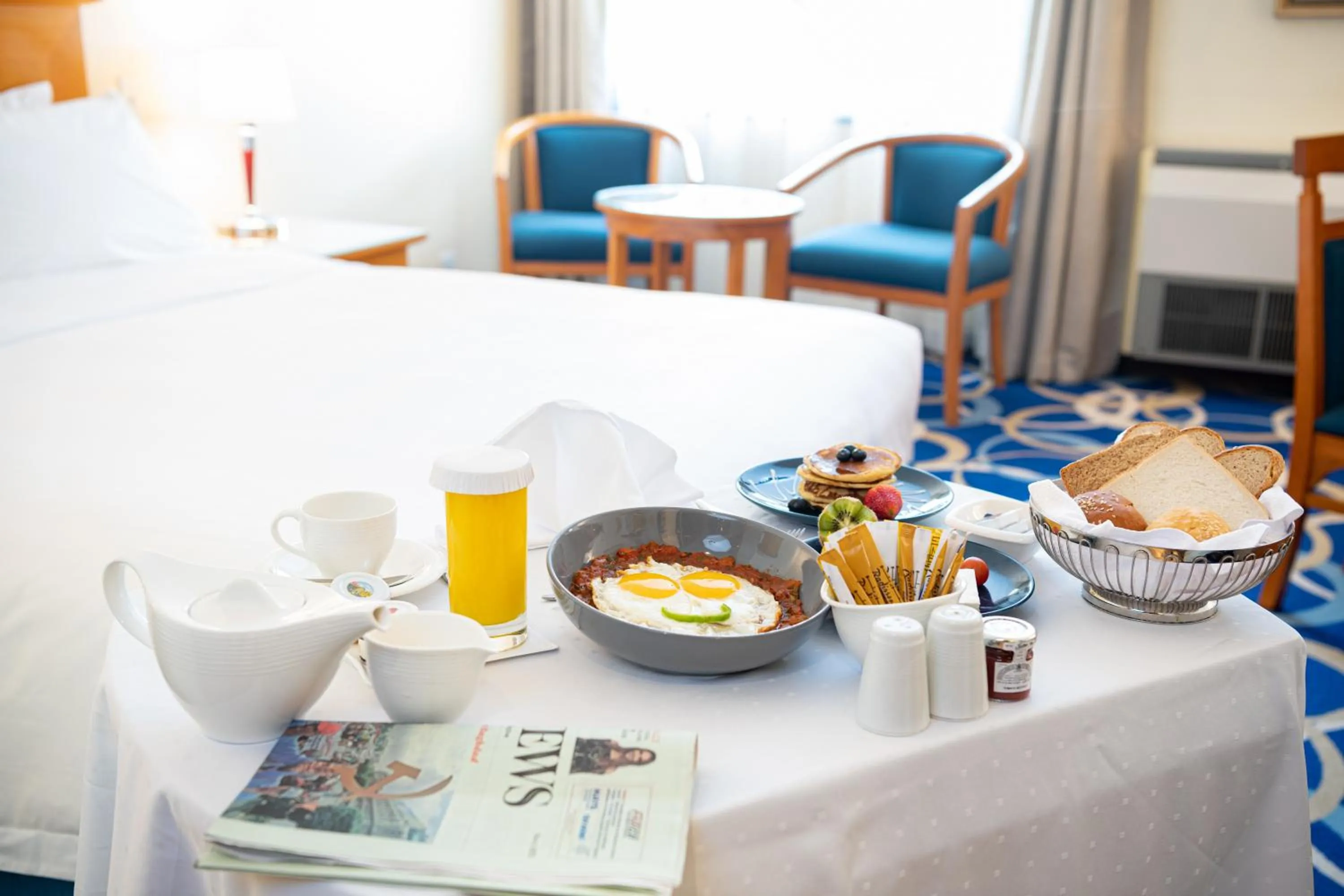 Food and drinks in Radisson Blu Hotel, Yanbu