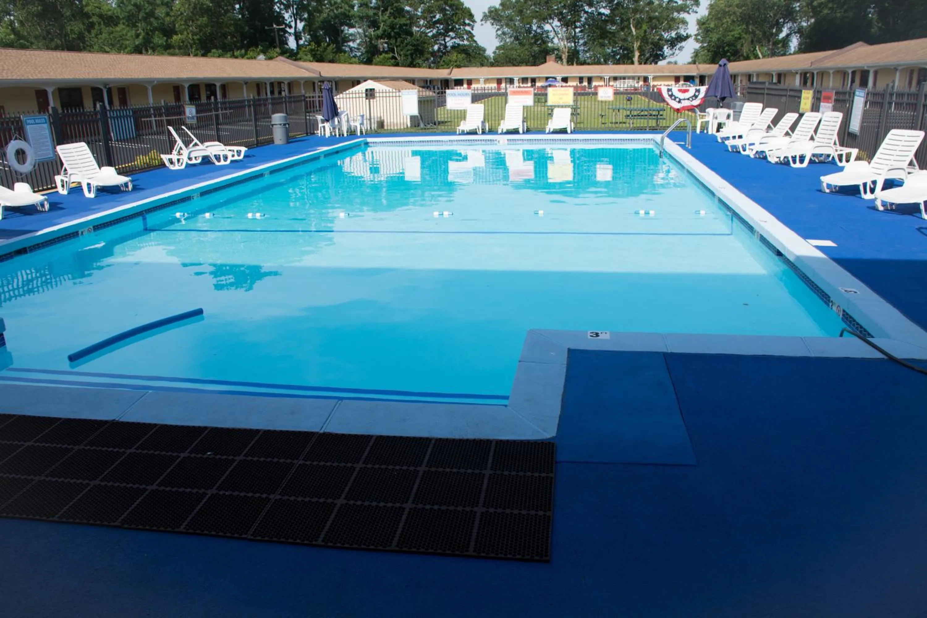 Pool view in Atlantic Inn and Suites - Wall Township