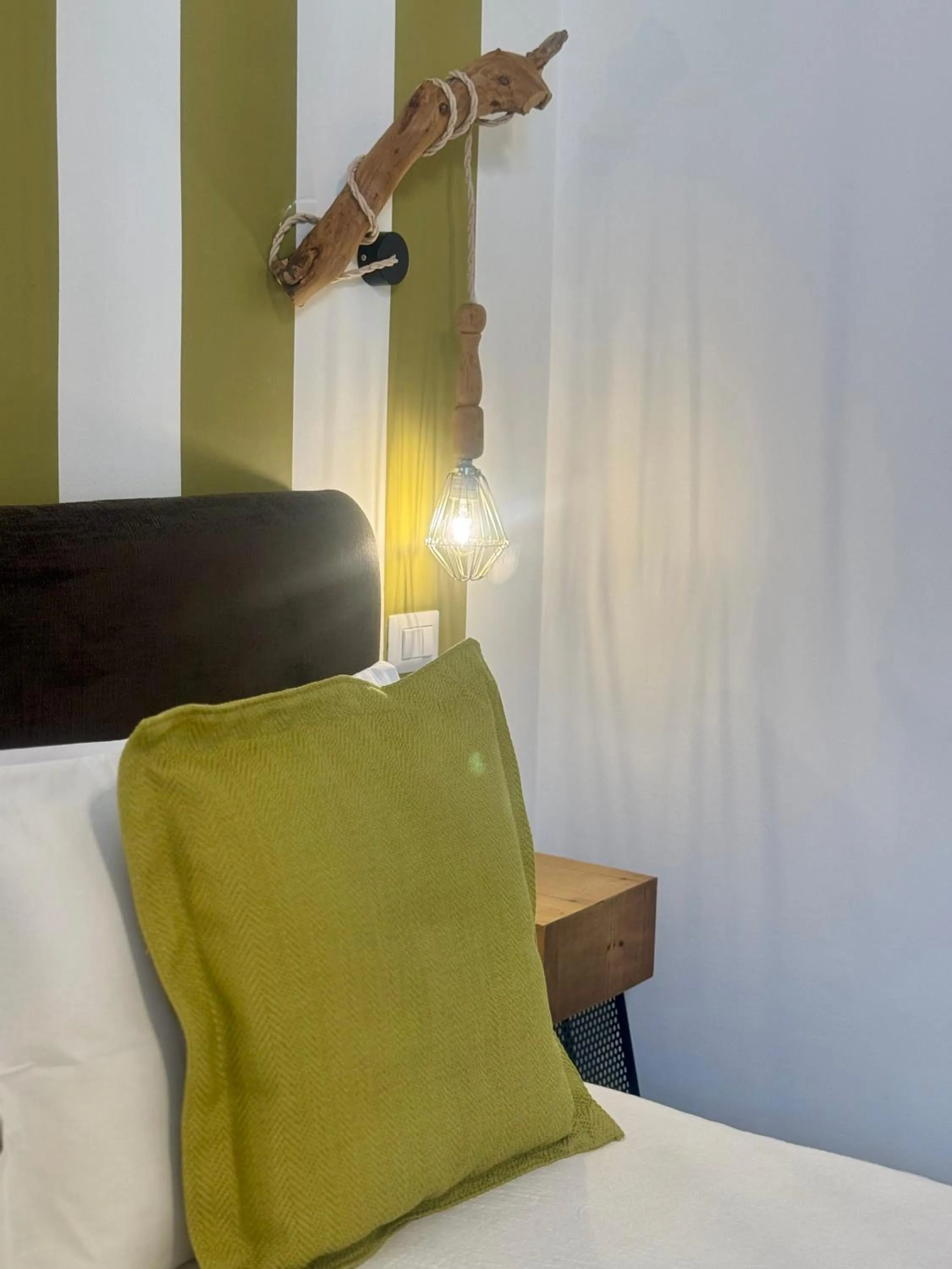 View (from property/room), Bed in HABITARE Lecce & Salento