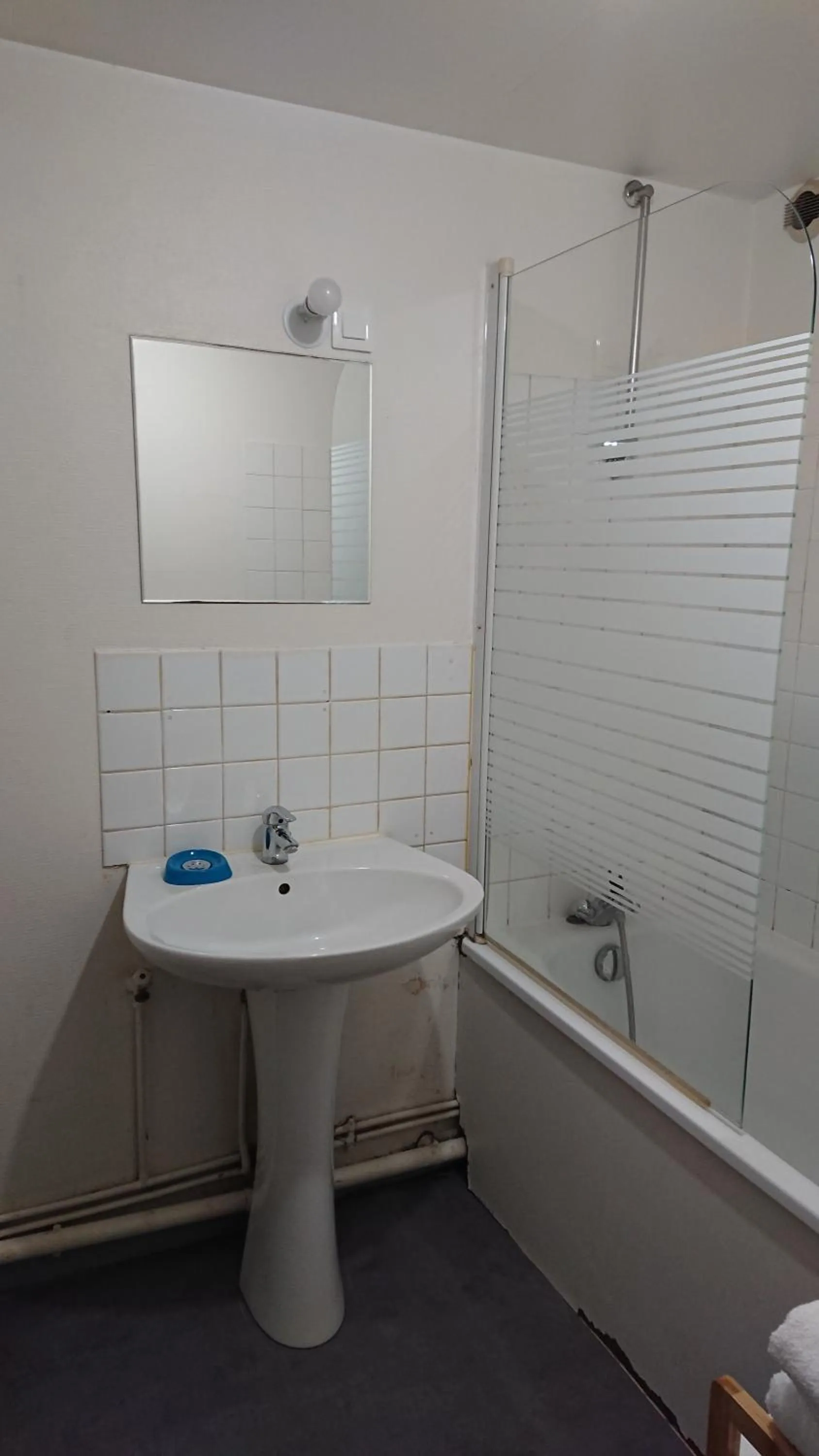 Bathroom in Le Nid Rouennais, appartement 2 chambres