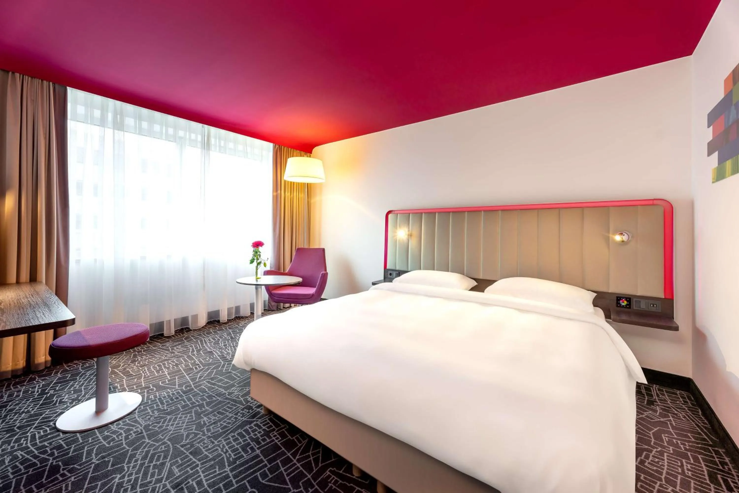 Bedroom, Bed in Park Inn by Radisson Nürnberg