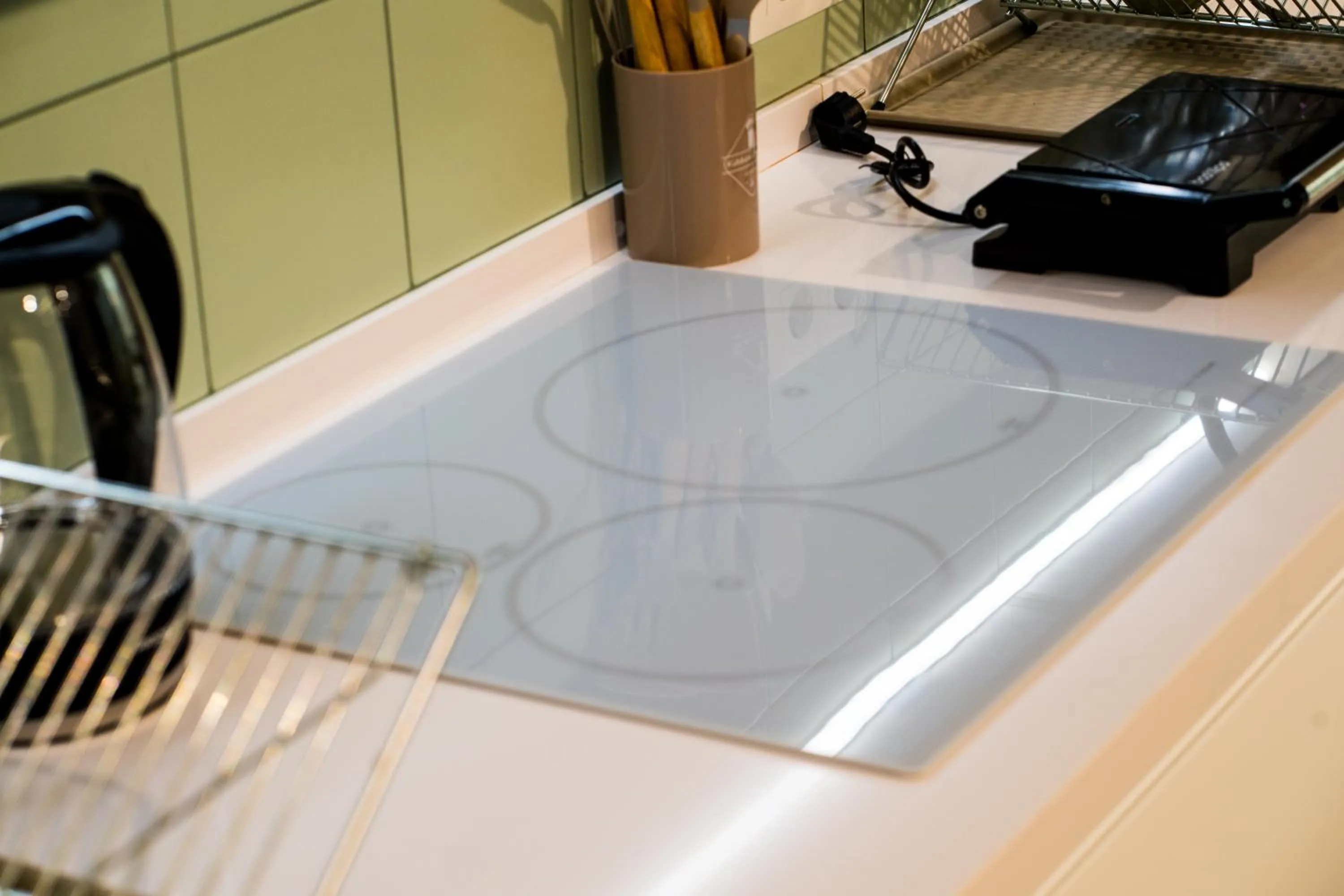 Kitchen or kitchenette in Futurotel Malagueta Beach