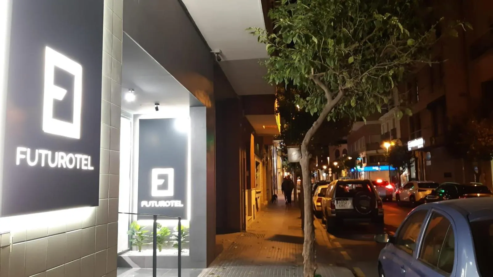 Facade/entrance in Futurotel Malagueta Beach