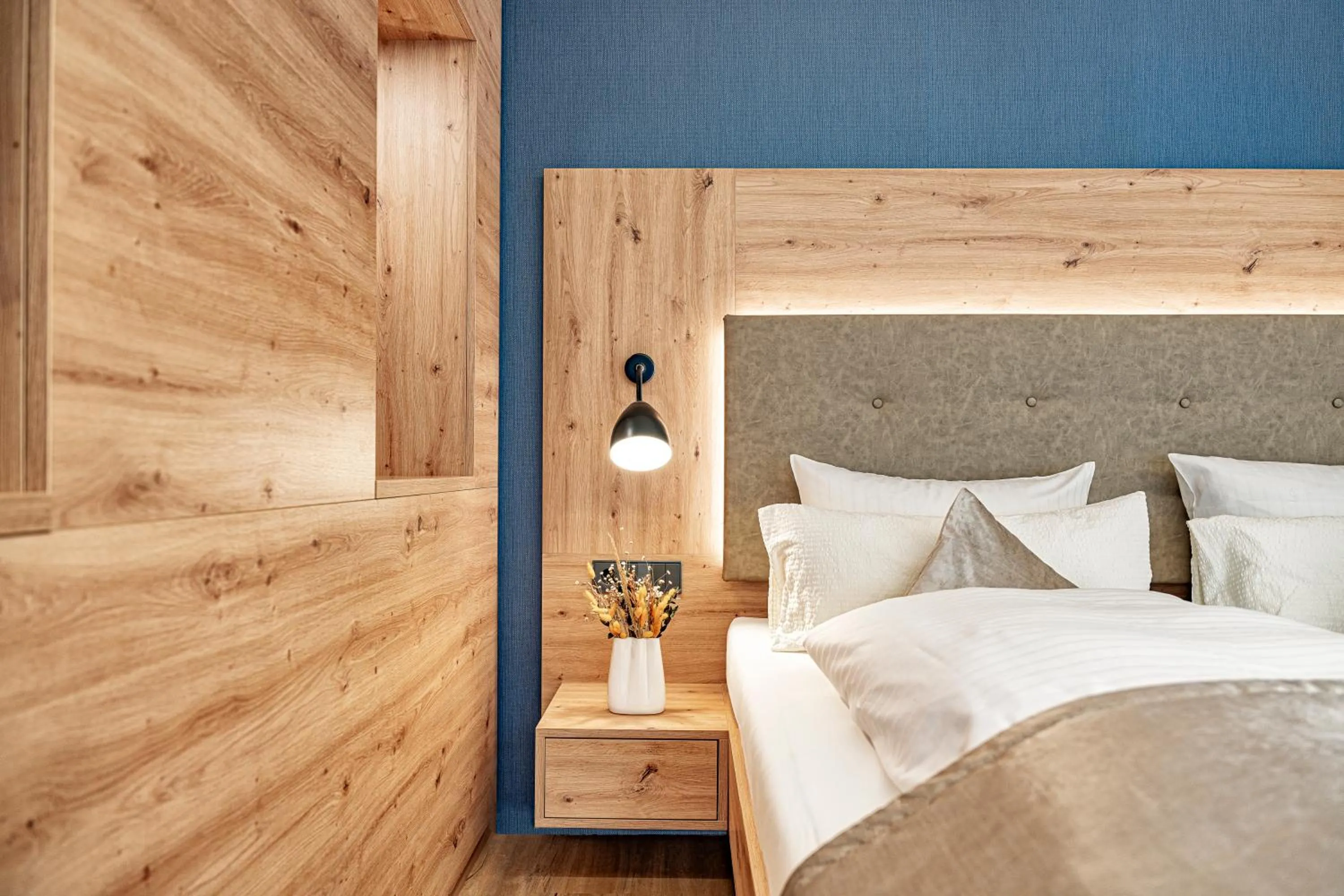 Bed in Hotel Langenwaldsee