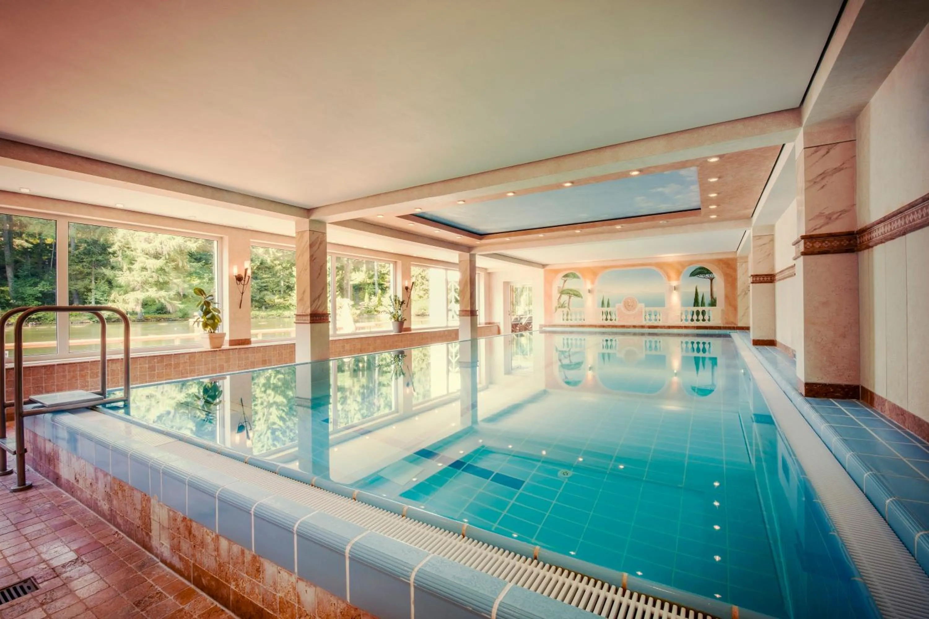 Spa and wellness centre/facilities in Hotel Langenwaldsee