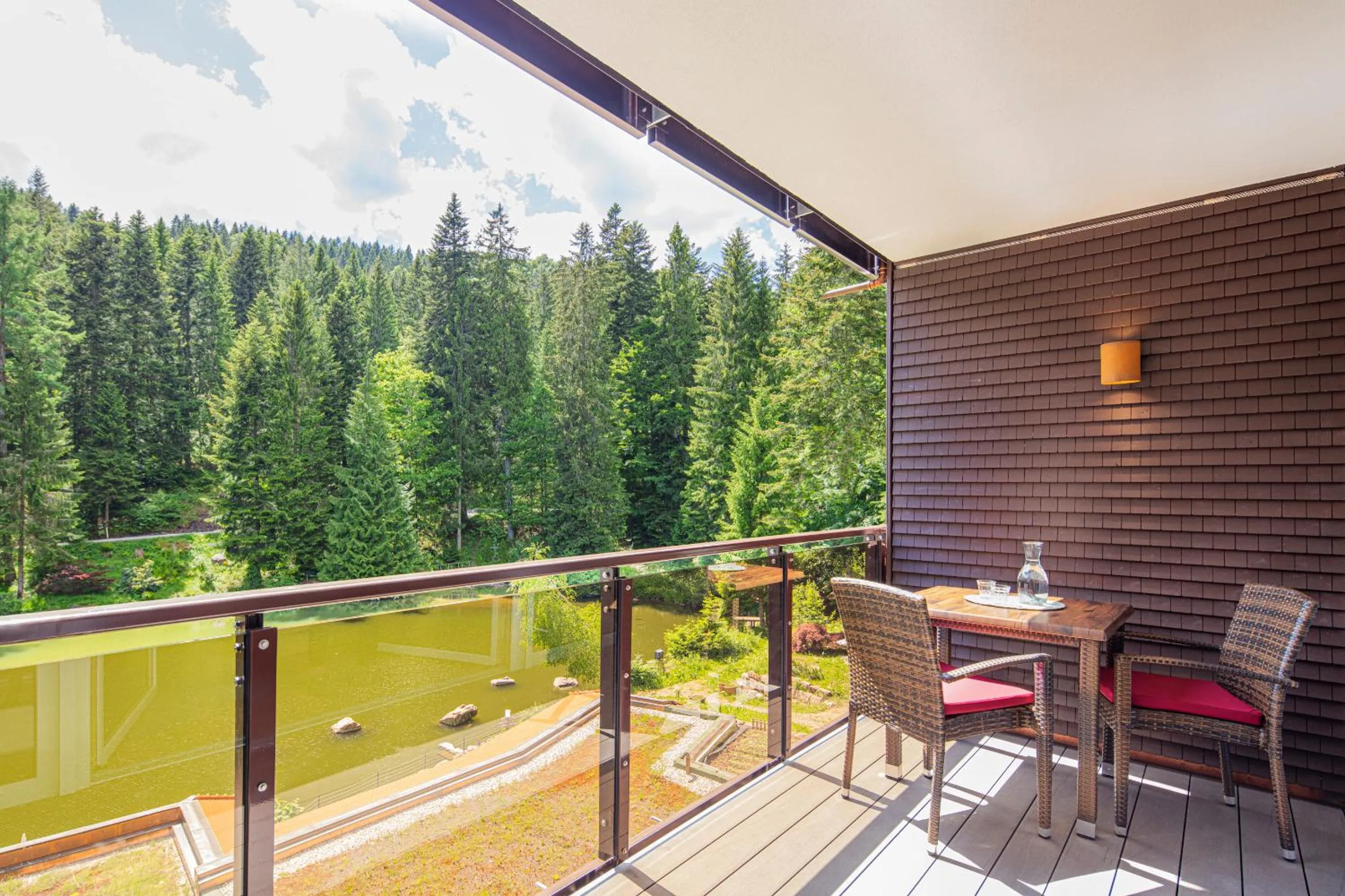 Balcony/Terrace in Hotel Langenwaldsee