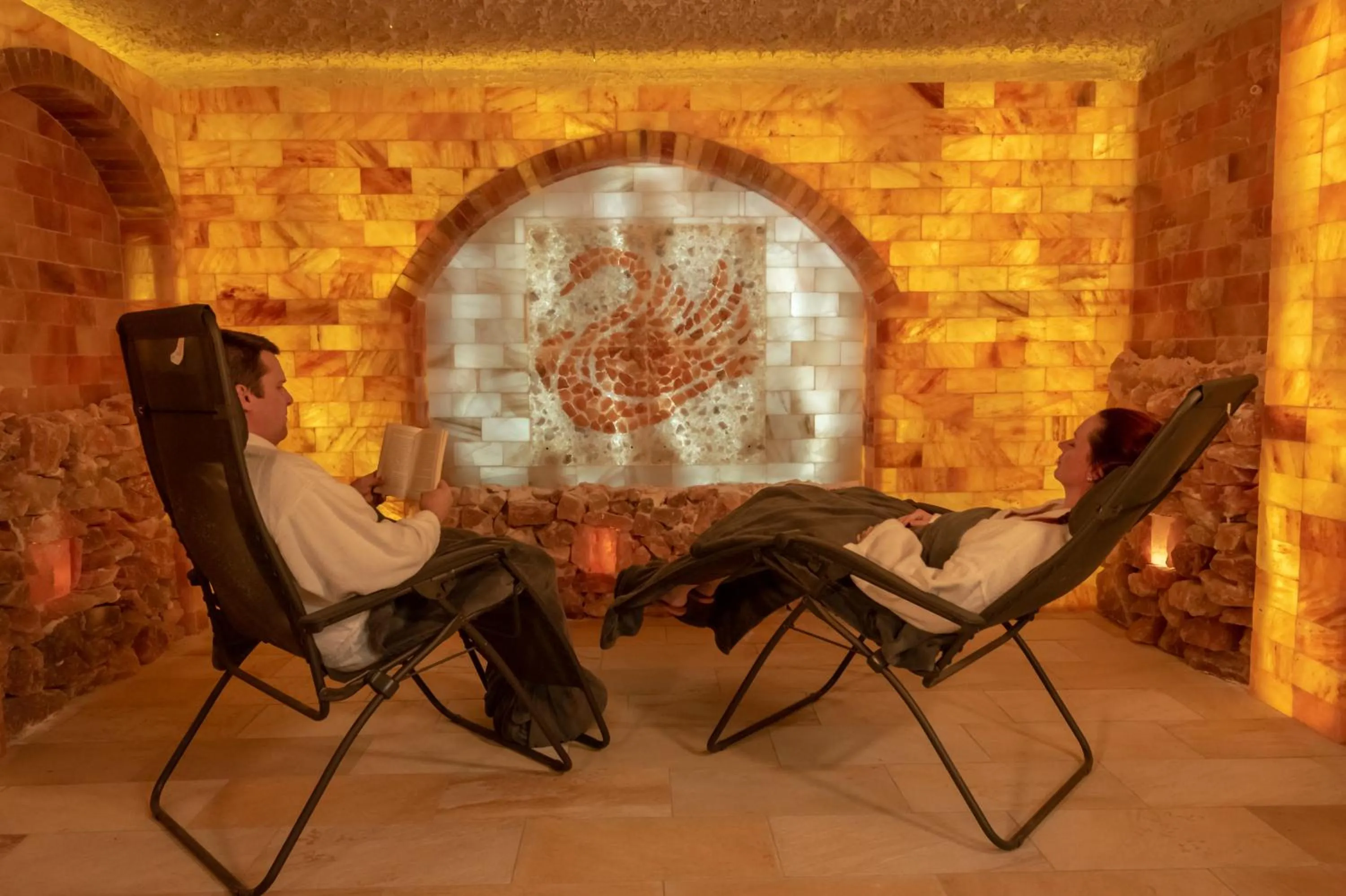 Spa and wellness centre/facilities in Hotel Langenwaldsee