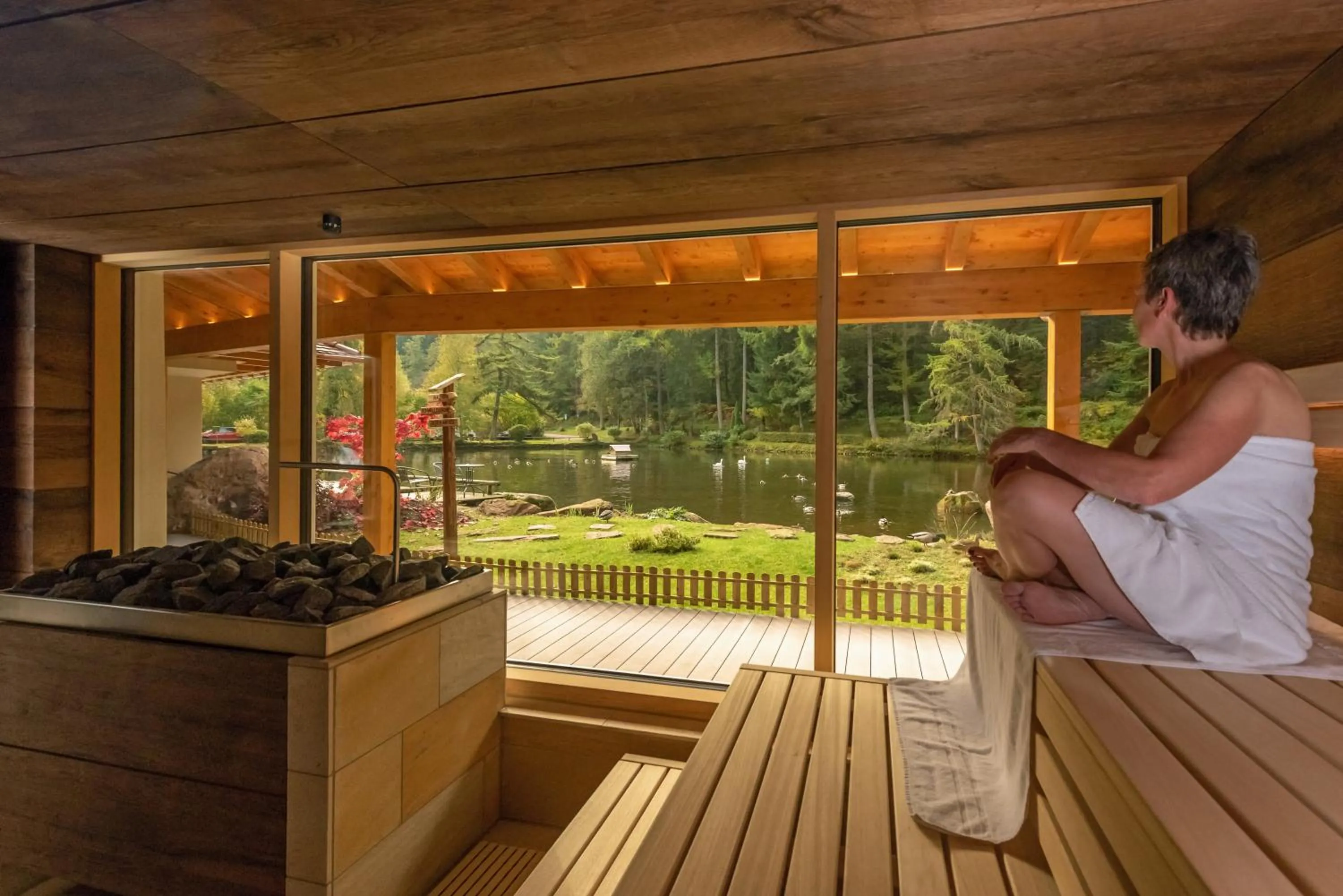 Sauna in Hotel Langenwaldsee