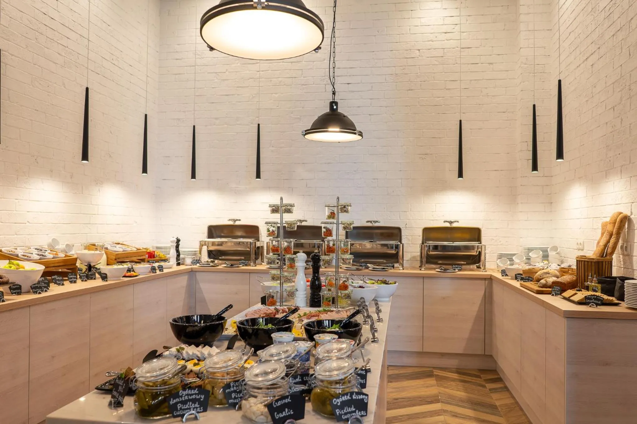 Buffet breakfast in Grand Focus Hotel Szczecin