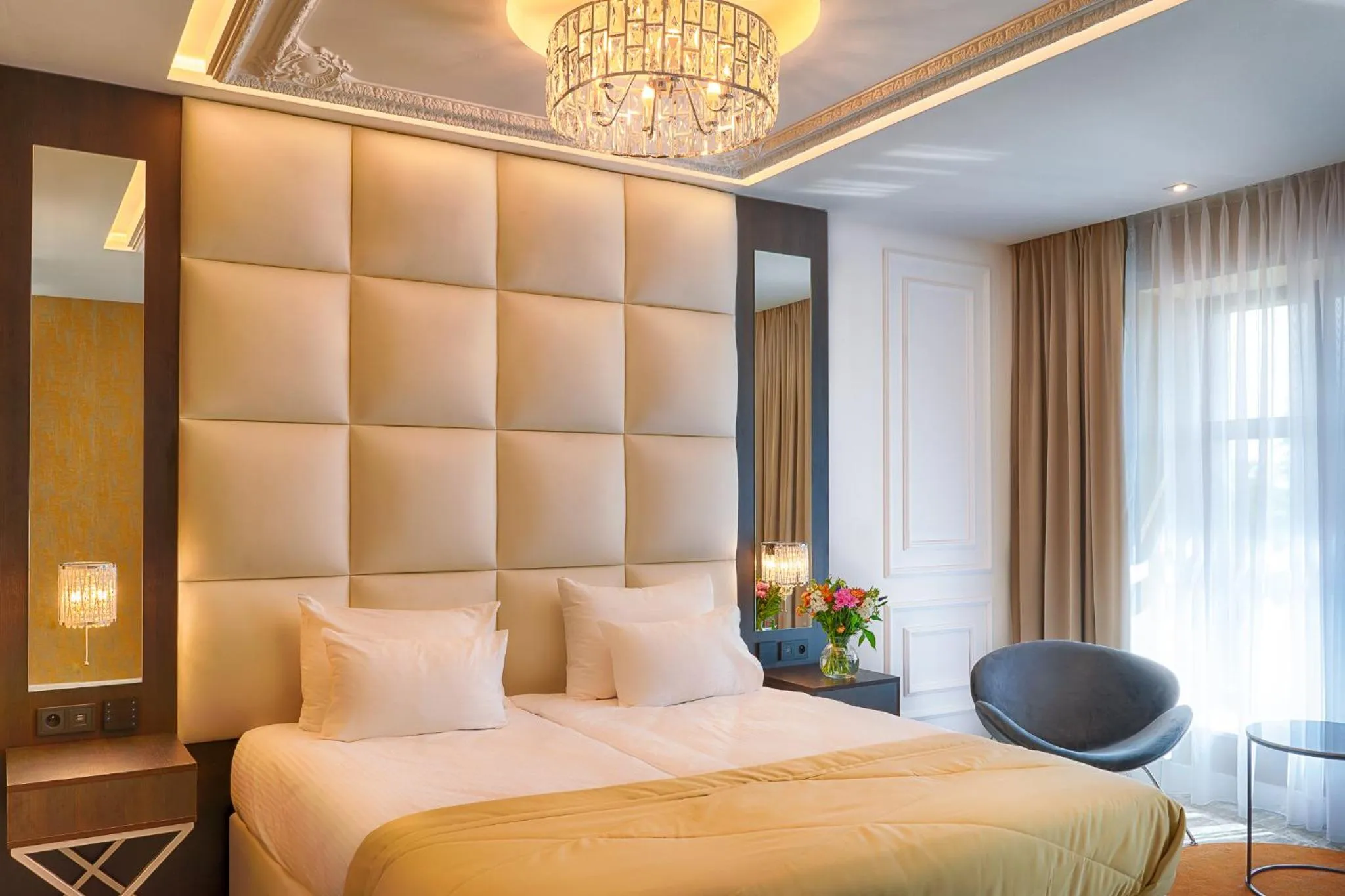 Photo of the whole room, Bed in Grand Focus Hotel Szczecin