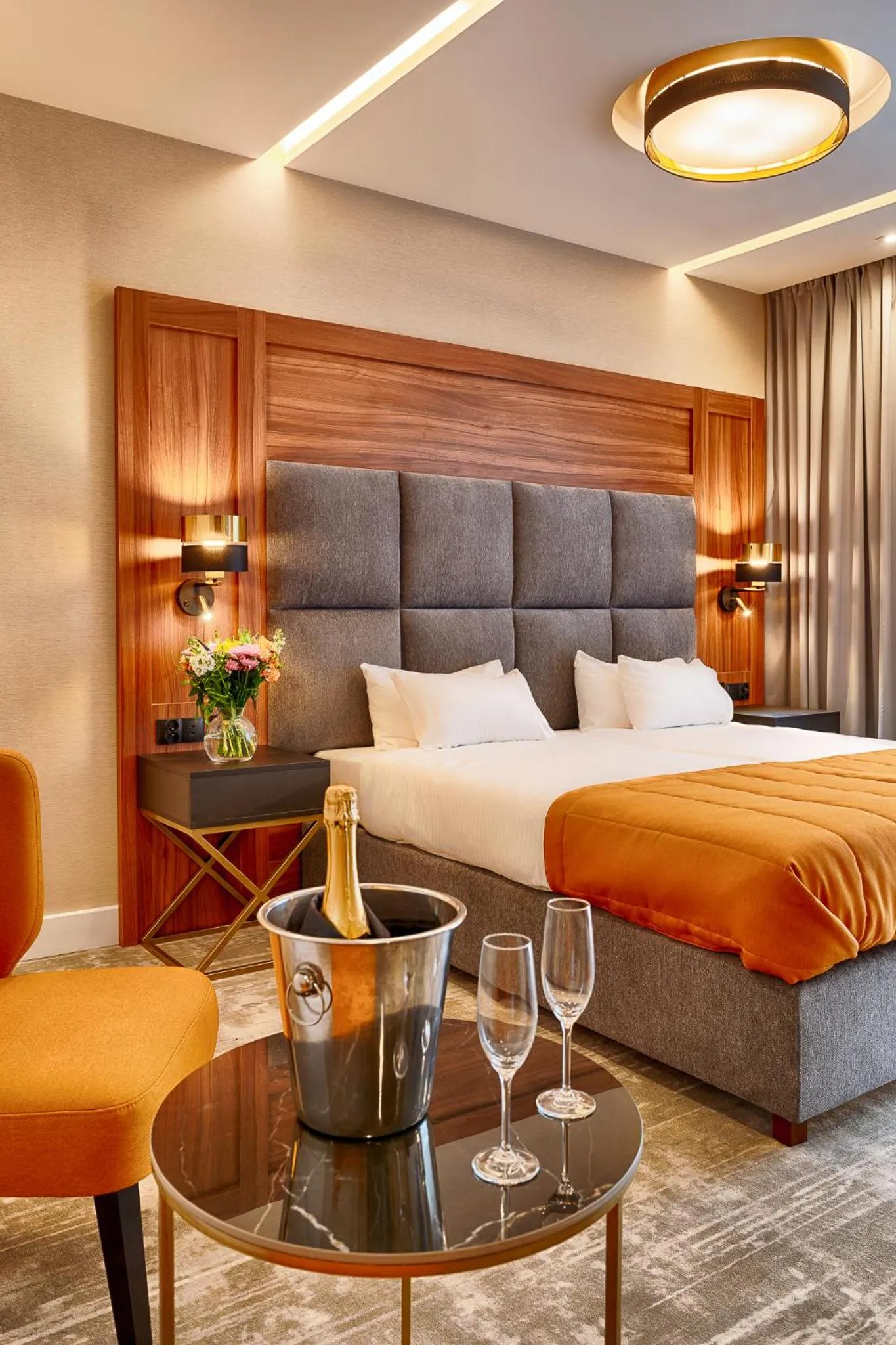 Photo of the whole room, Bed in Grand Focus Hotel Szczecin