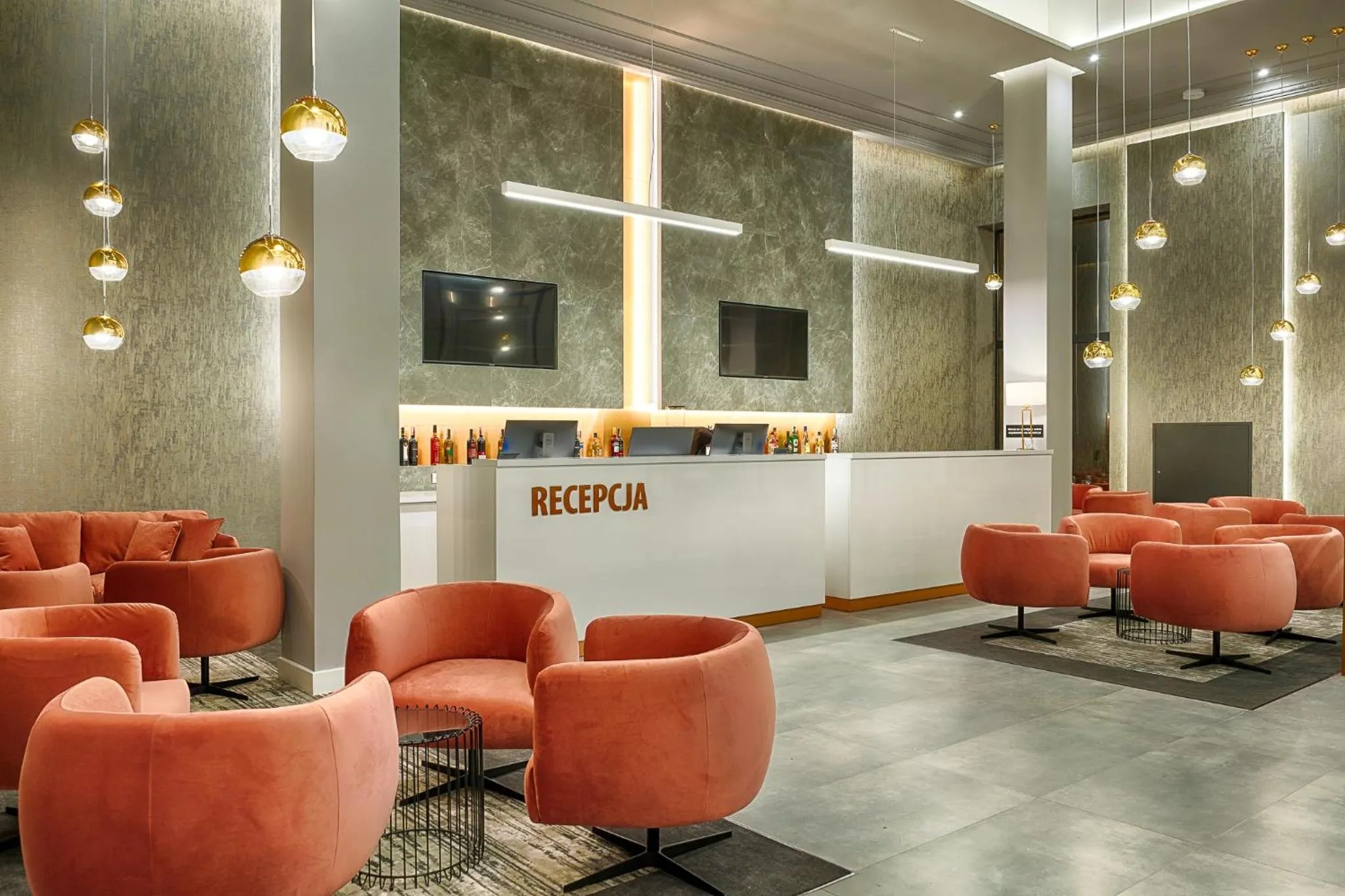 Lobby or reception in Grand Focus Hotel Szczecin