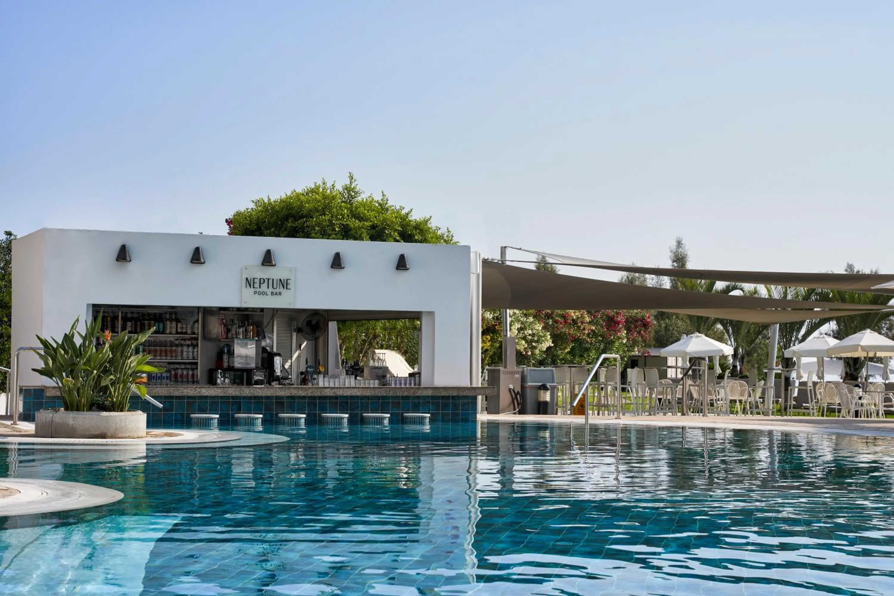 Pool view in Atlantica Sea Breeze, Adults Only