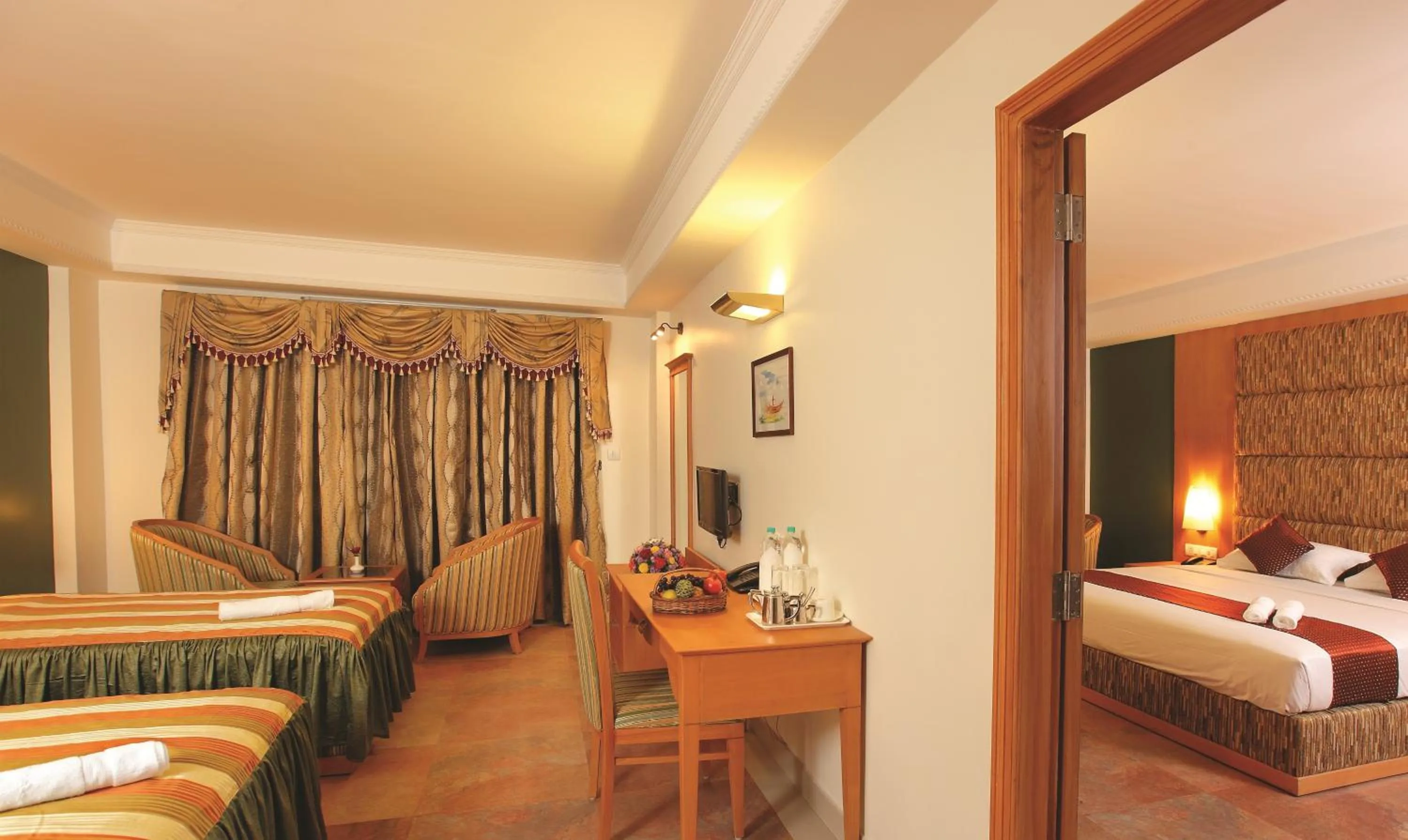 Living room, Bed in The Classik Fort