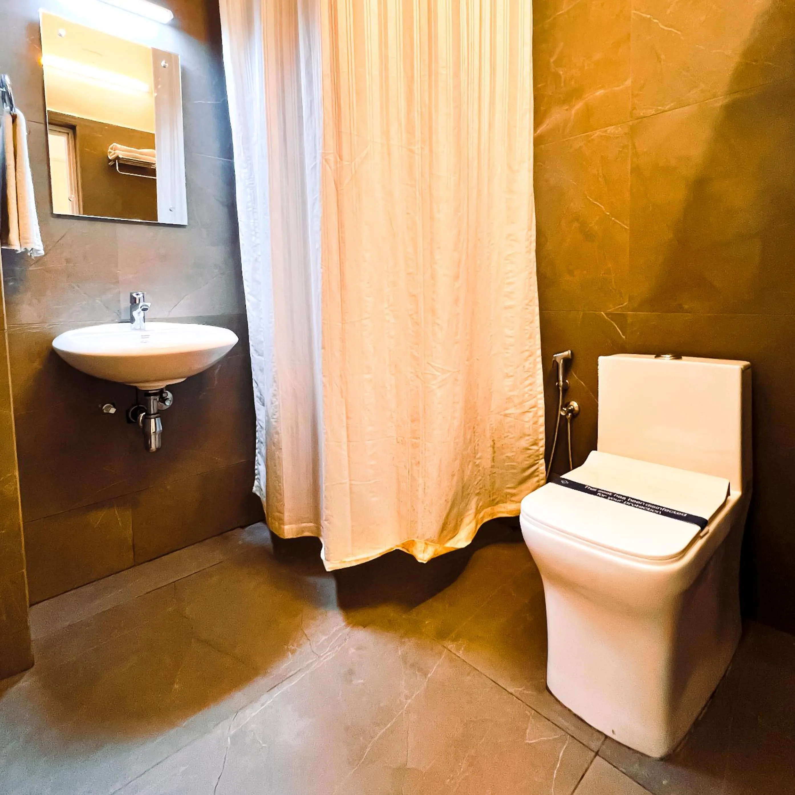 Toilet in Royal Residency