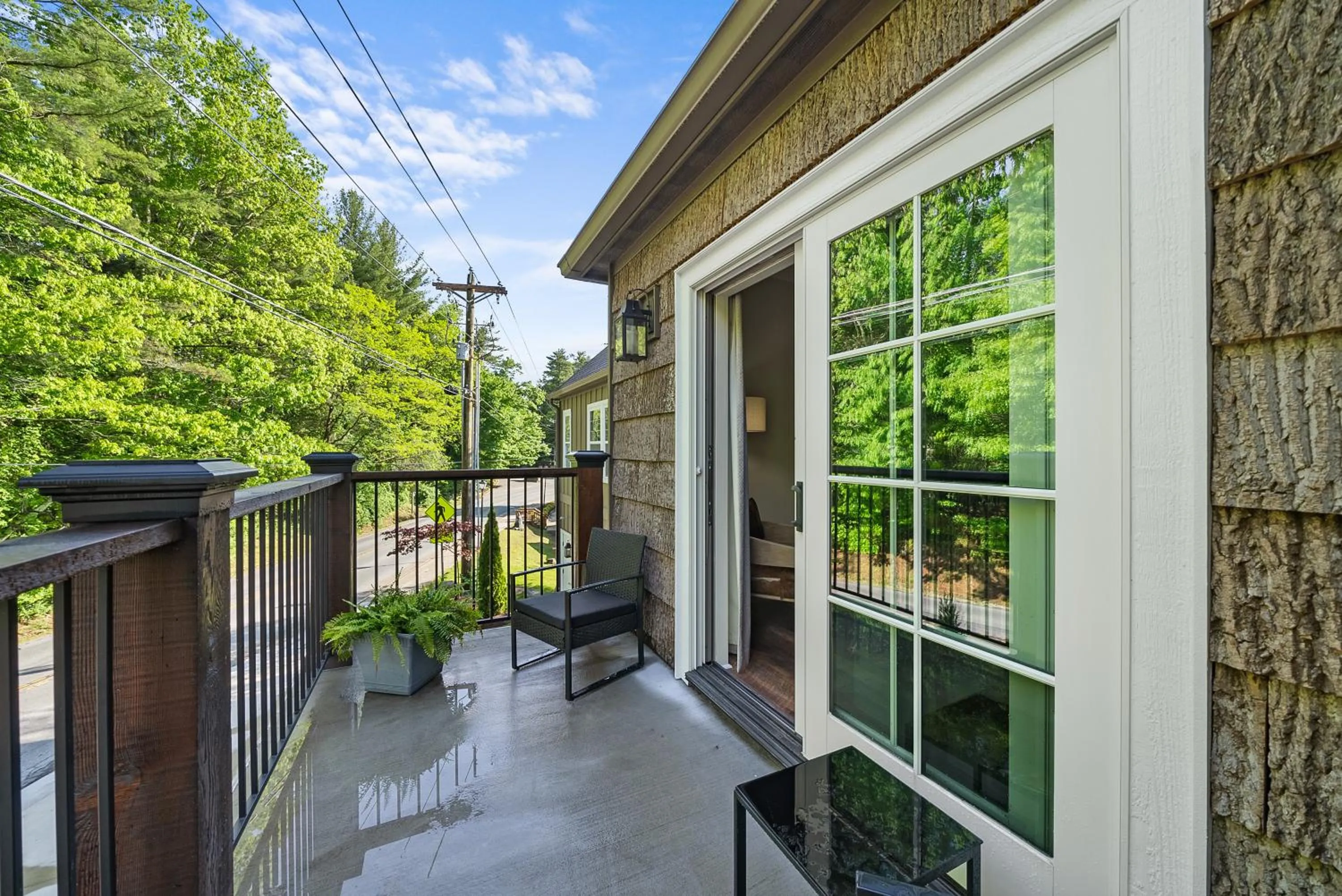 Balcony/Terrace in The Blowing Rock Manor