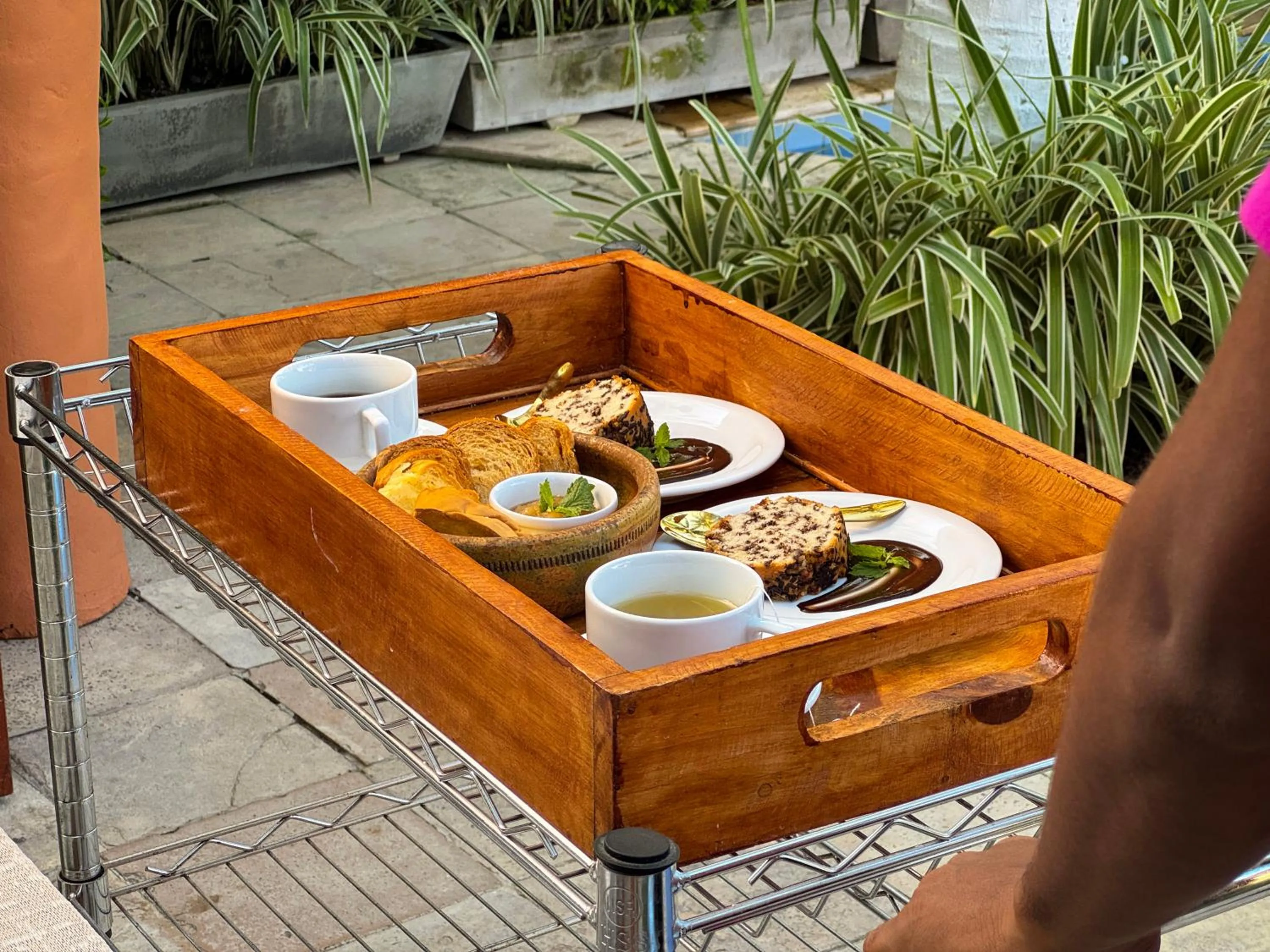 Food and drinks in Pousada Unaí