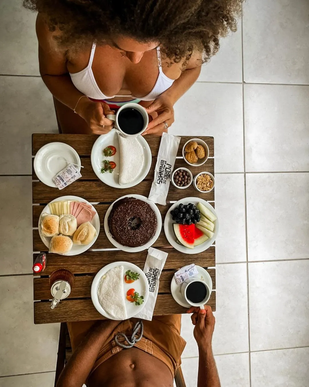 Breakfast in Pousada Unaí