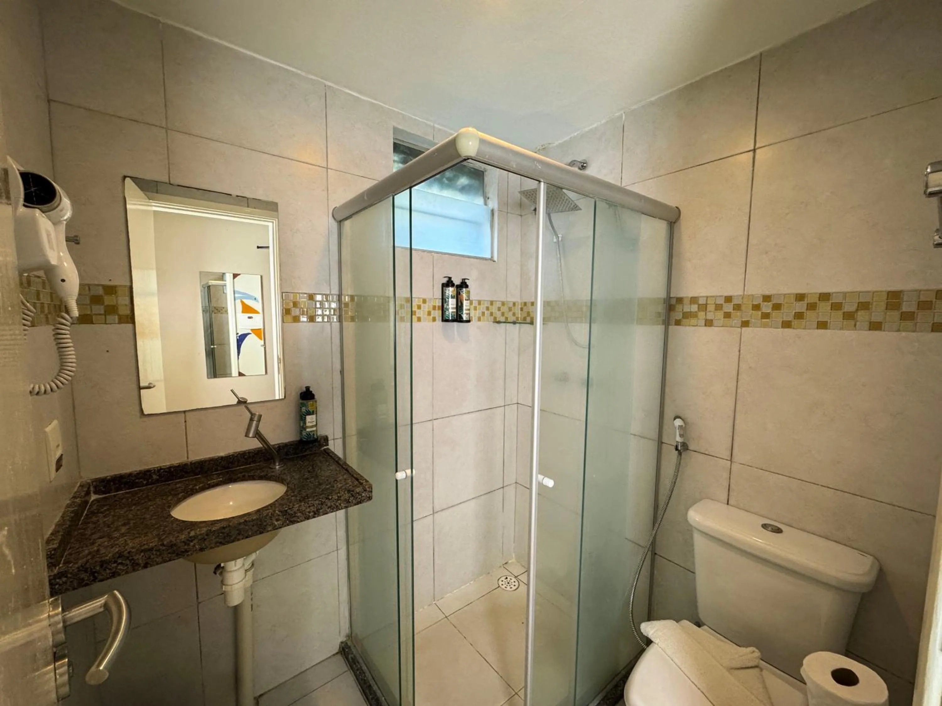 Bathroom in Pousada Unaí