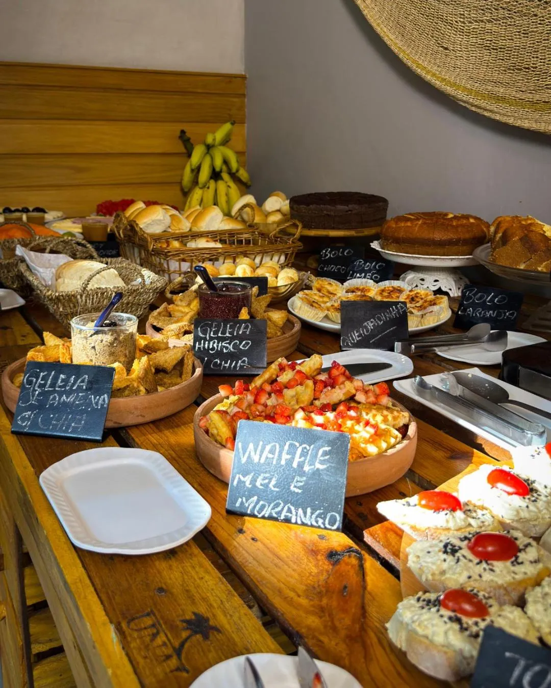 Breakfast in Pousada Unaí