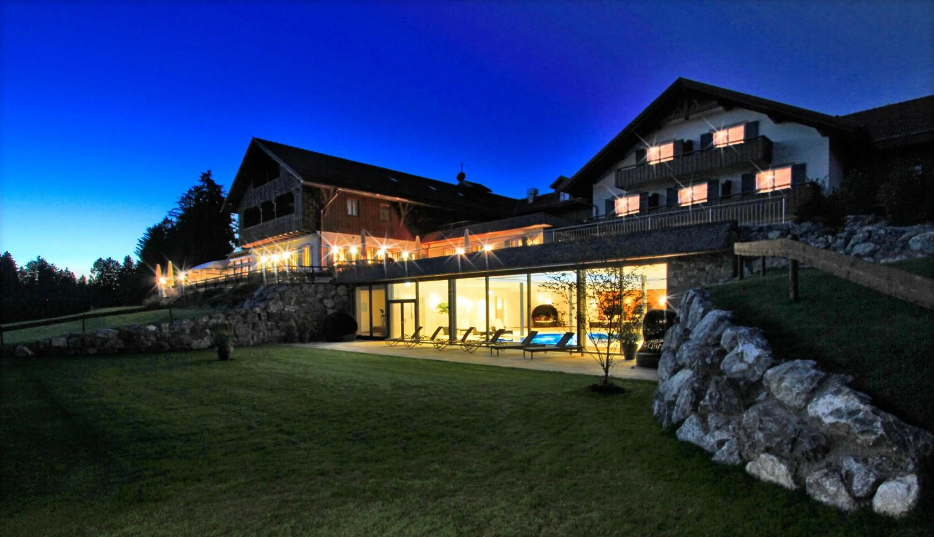 Property building in Hotel Auf der Gsteig GmbH