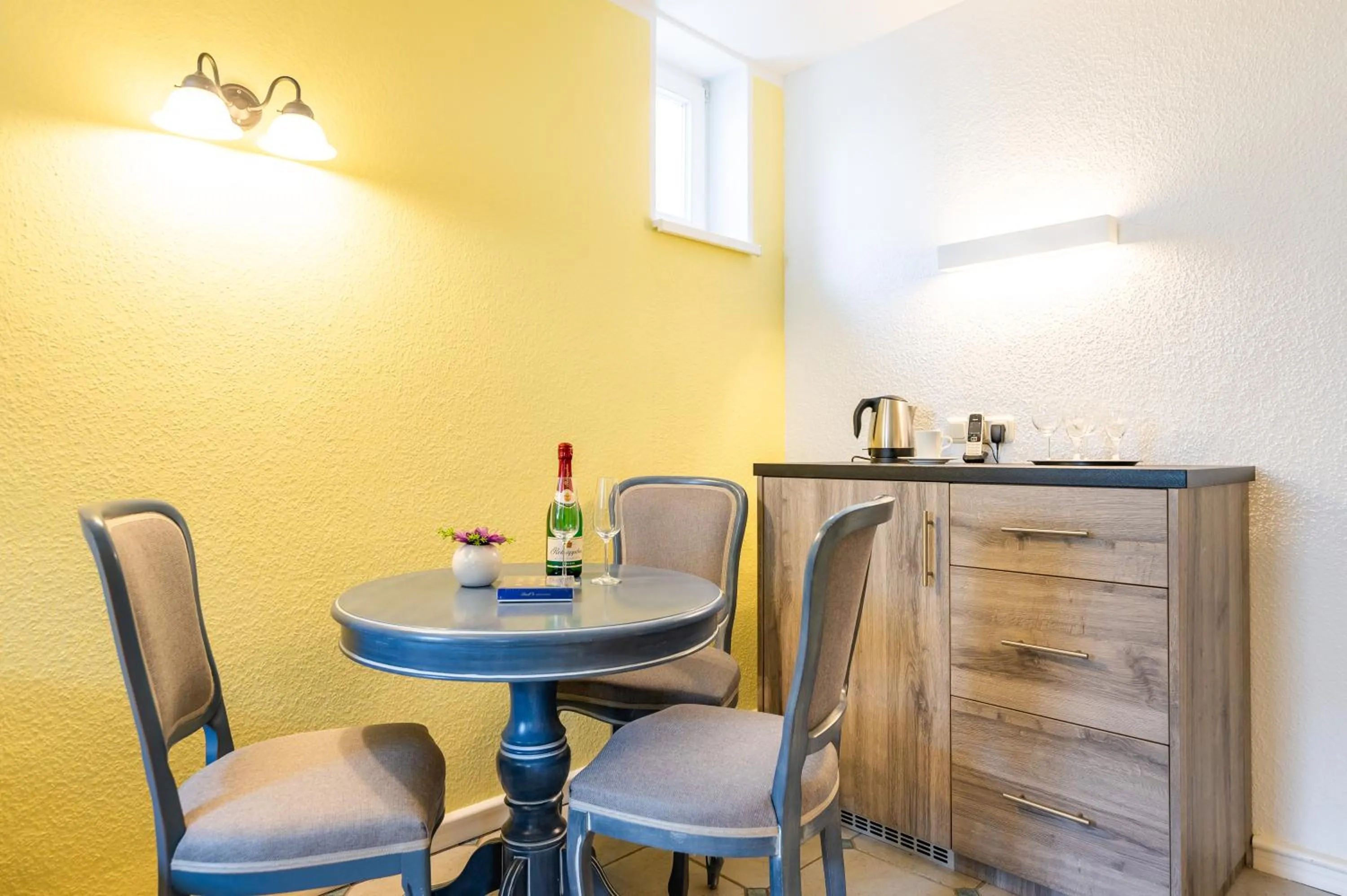 Living room in Hotel Garni Getreuer Eckart