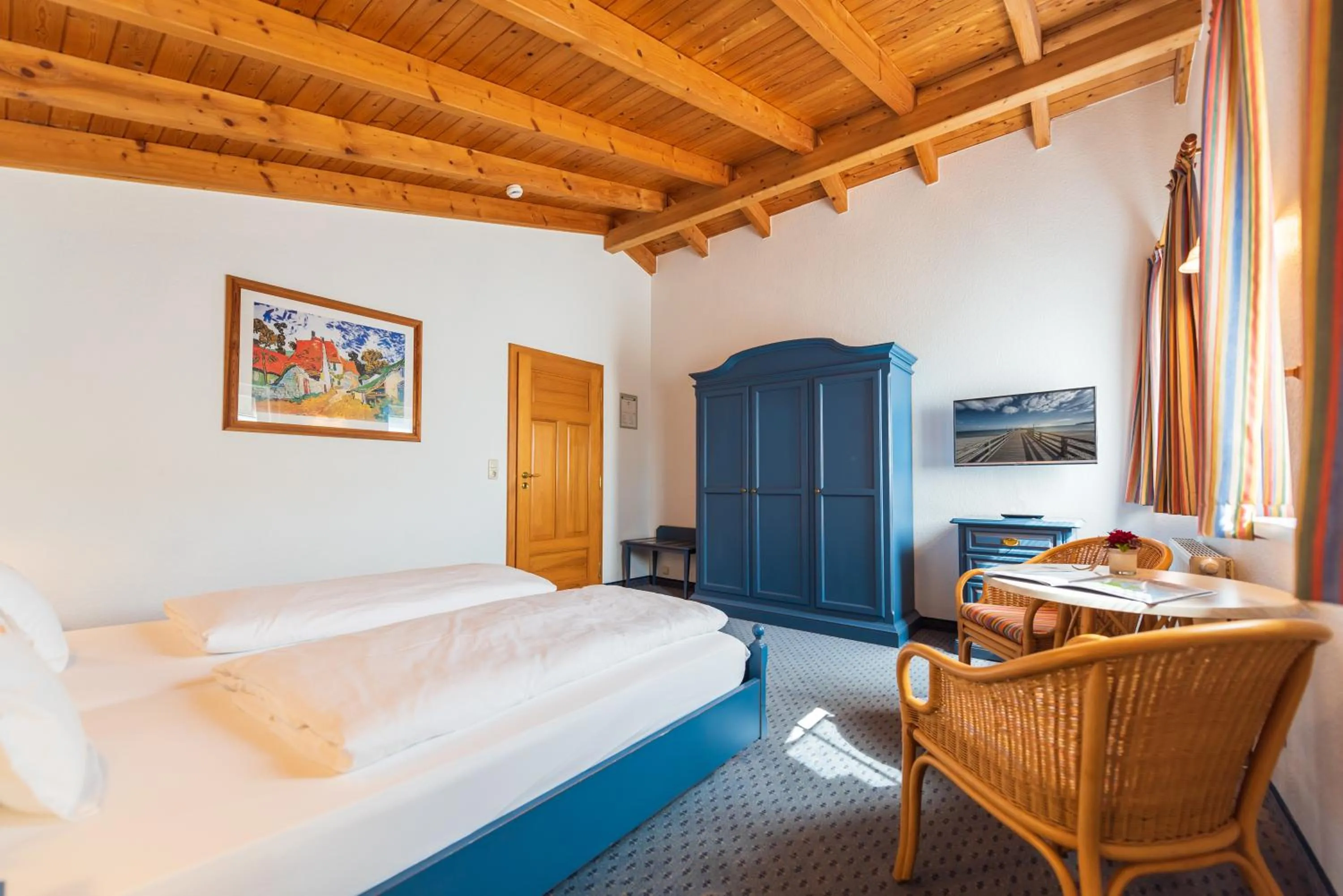 Photo of the whole room, Bed in Hotel Garni Getreuer Eckart